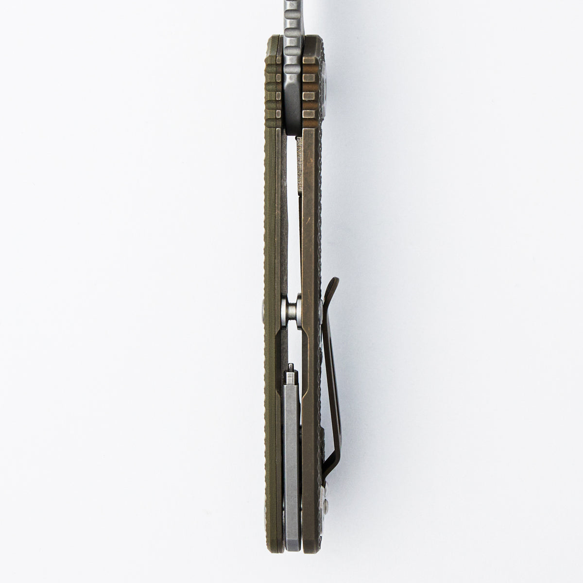 Project X - MagnaCut Clip Point - Tri-Way - Battle Bronze - OD Green G10