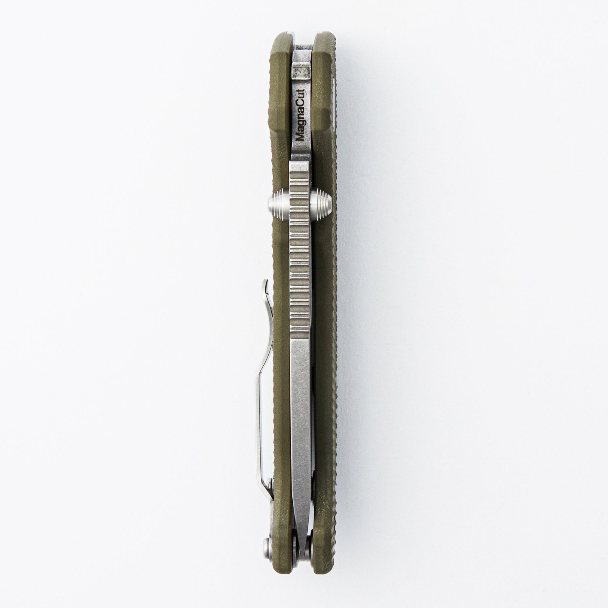AD20 - MagnaCut Blade - OD Green G10 Handle
