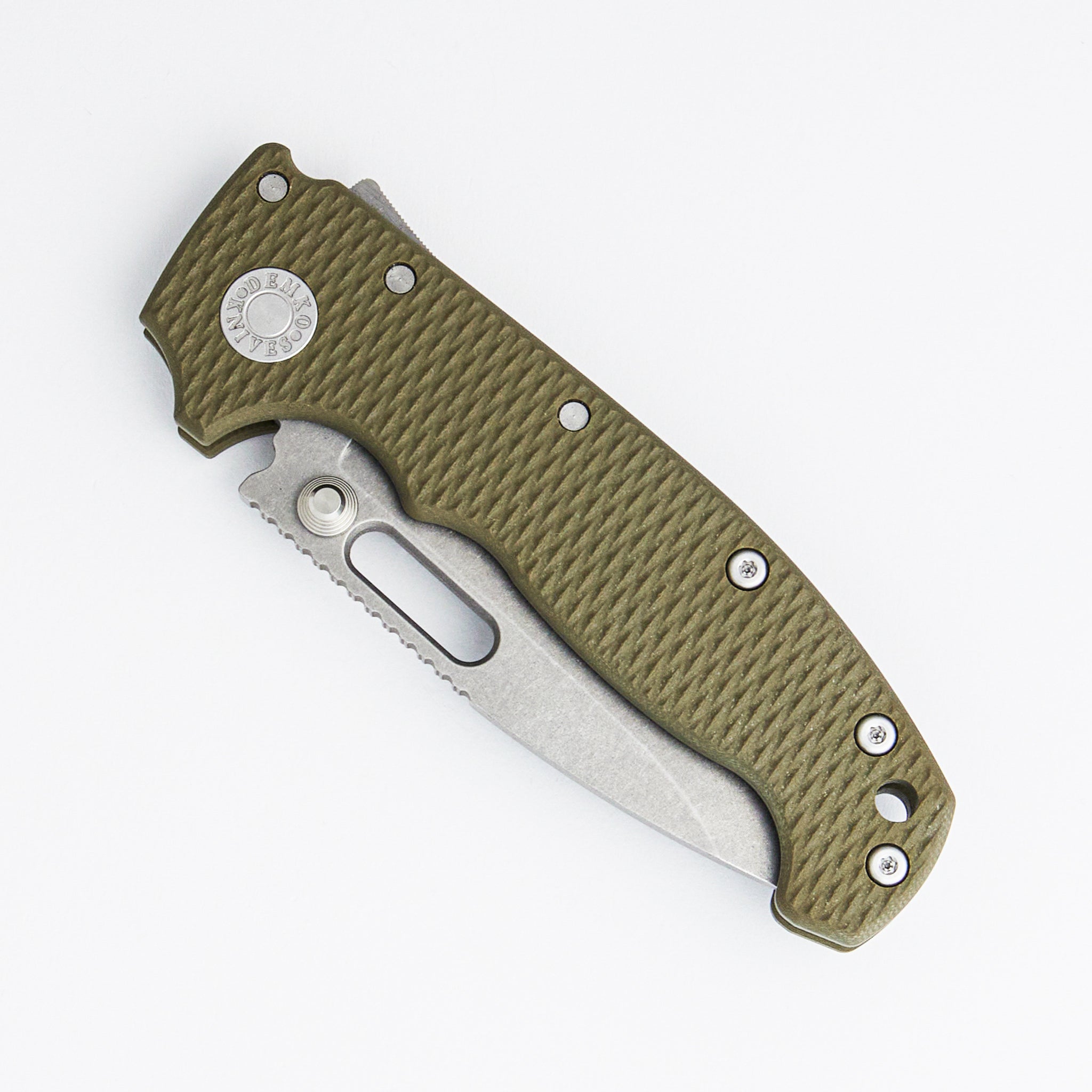 AD20 - MagnaCut Blade - OD Green G10 Handle