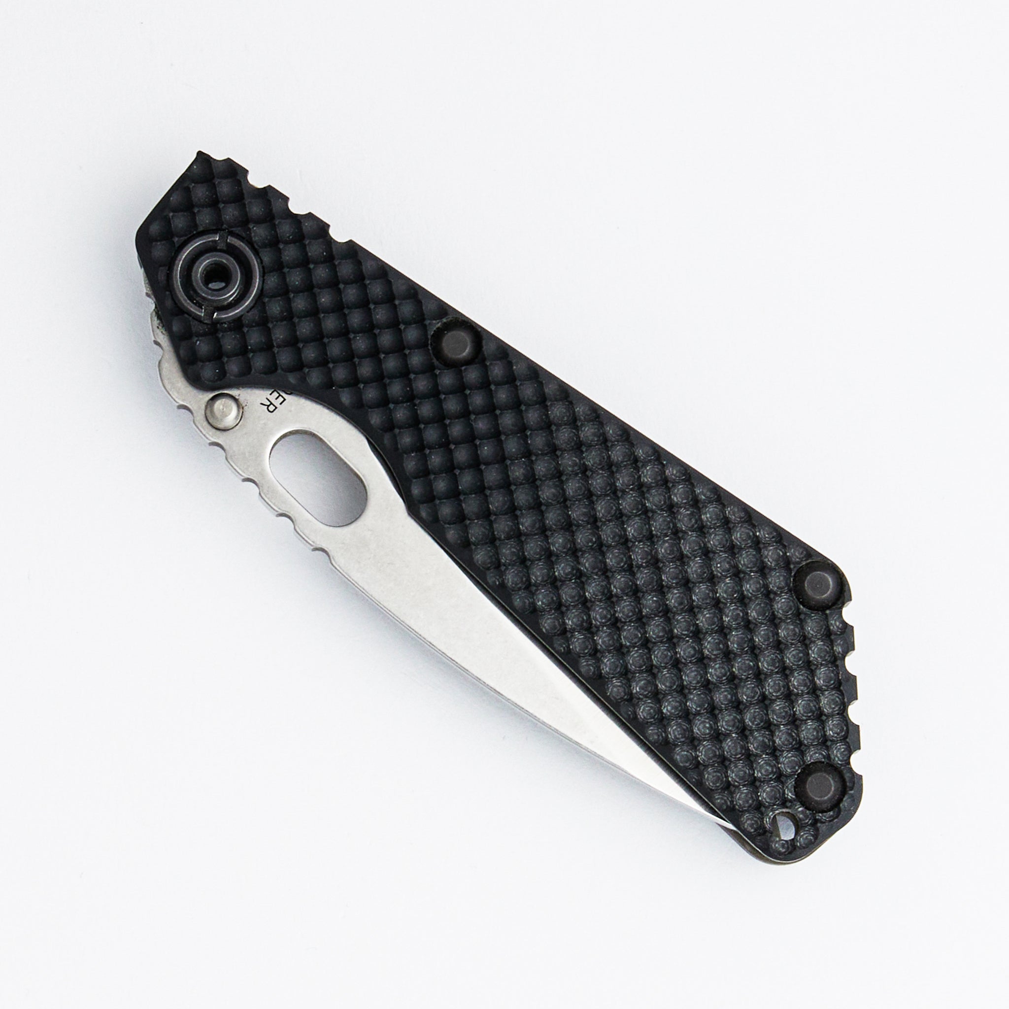 SNG Gunner Grip - Drop Point CTS-XHP Blade - Titanium/Black G10 Handle