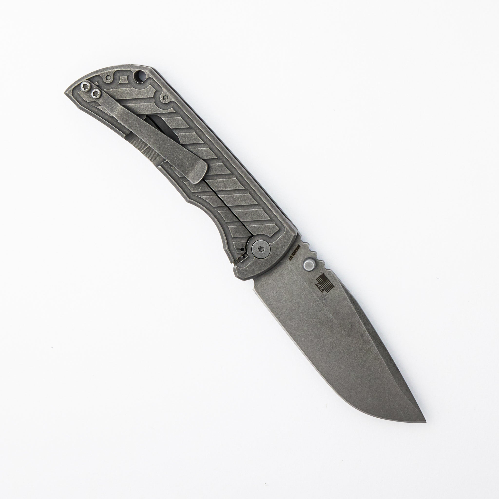 Mac 2 - 3.5" - CPM MagnaCut Blade - Titanium Handle