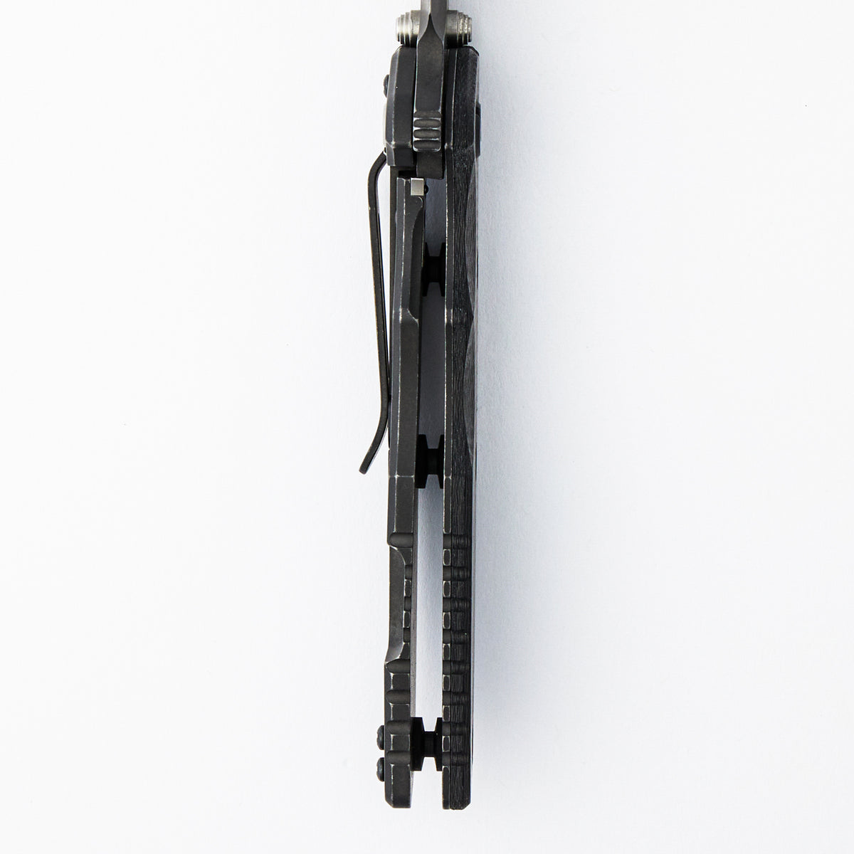 Eklipse 3.5" - Bowie - Tri-Way - Battle Black - Black Hardware - Carbon Fiber