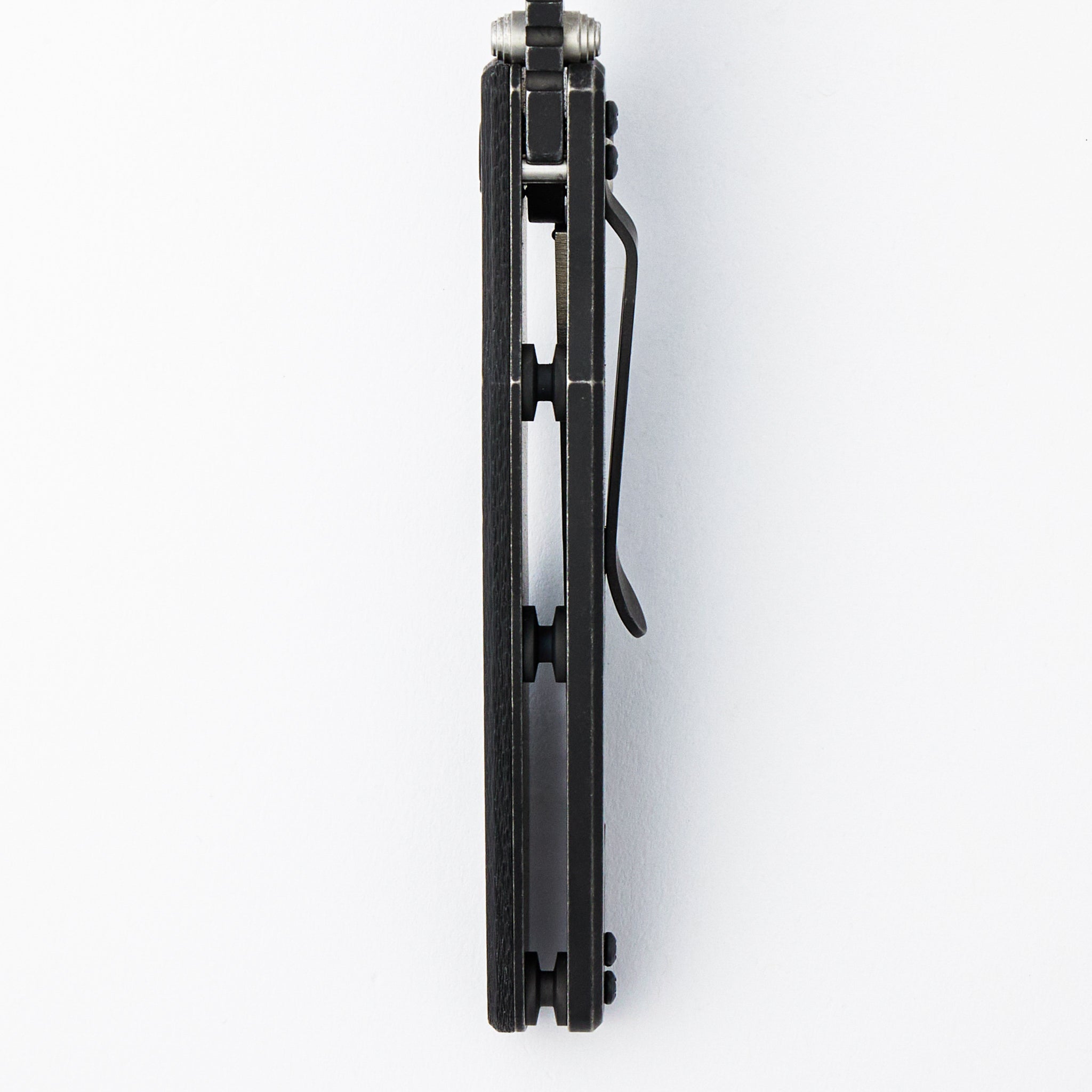 Eklipse 3.5" - Bowie - Tri-Way - Battle Black - Black Hardware - Carbon Fiber
