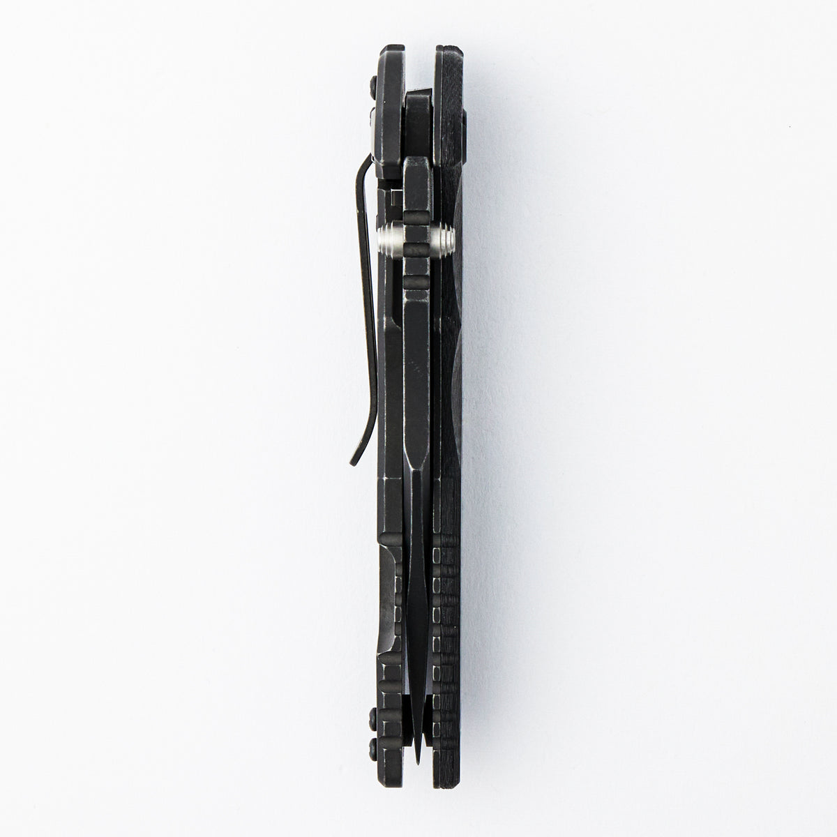 Eklipse 3.5" - Bowie - Tri-Way - Battle Black - Black Hardware - Carbon Fiber