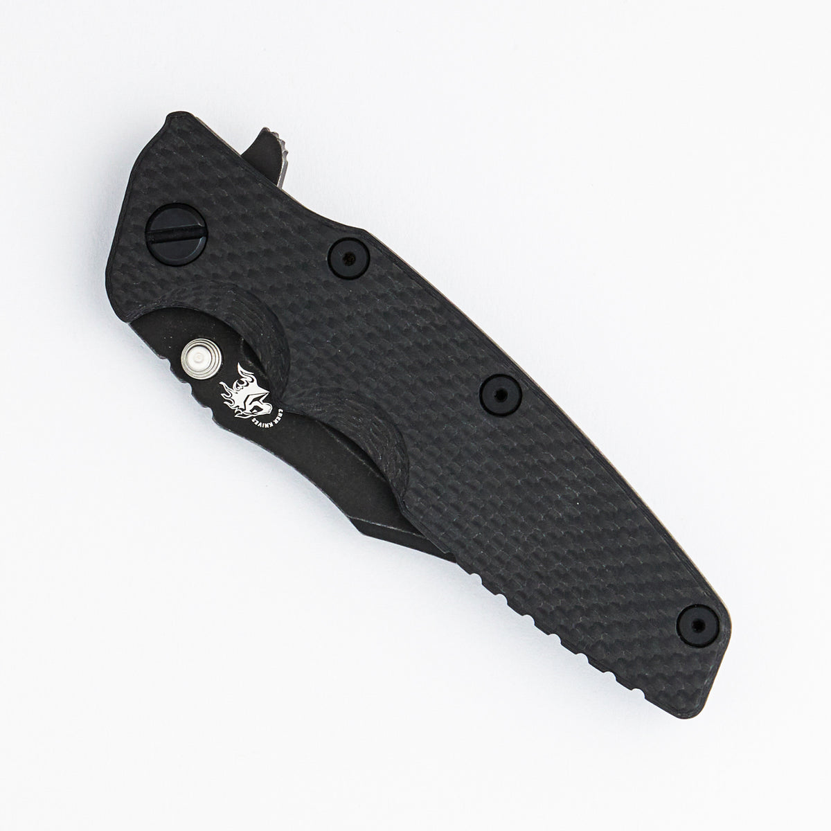 Eklipse 3.5" - Bowie - Tri-Way - Battle Black - Black Hardware - Carbon Fiber