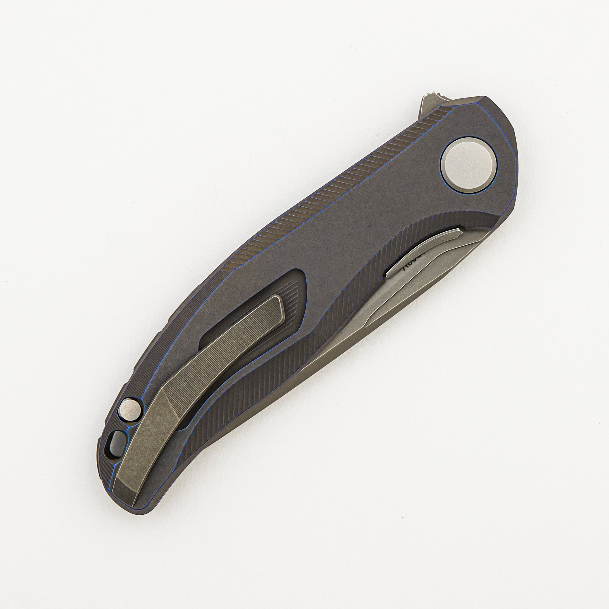 Stellar First Production – Titanium Handle – S90V Blade – MRBS