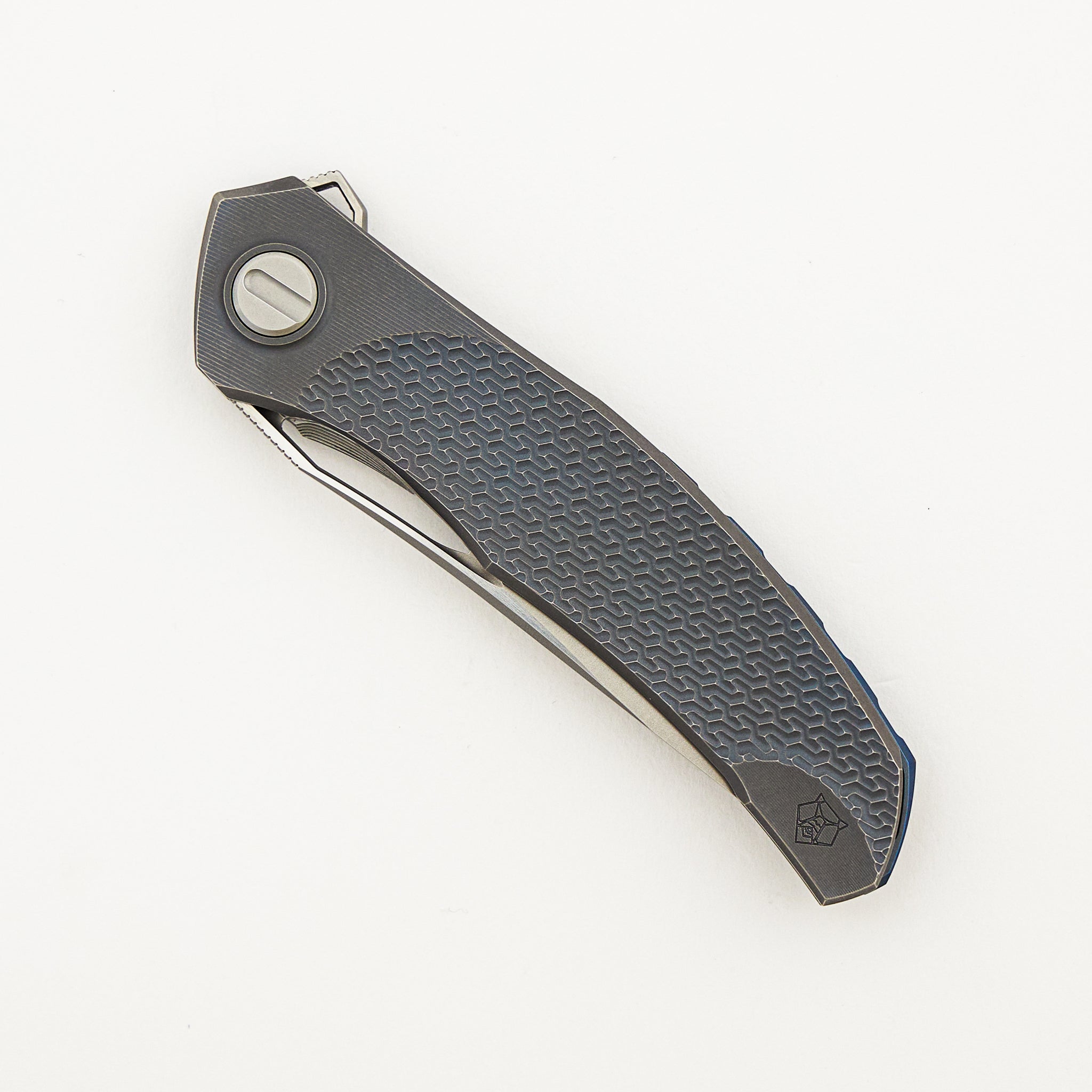 Mini Quantum Custom Division – Titanium Handle – M398 Blade – SRRBS