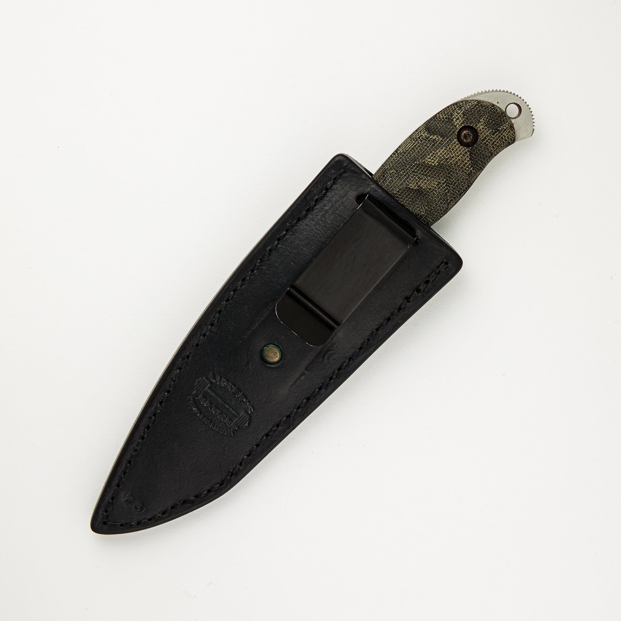 Fixed Blade - OD Green Micarta