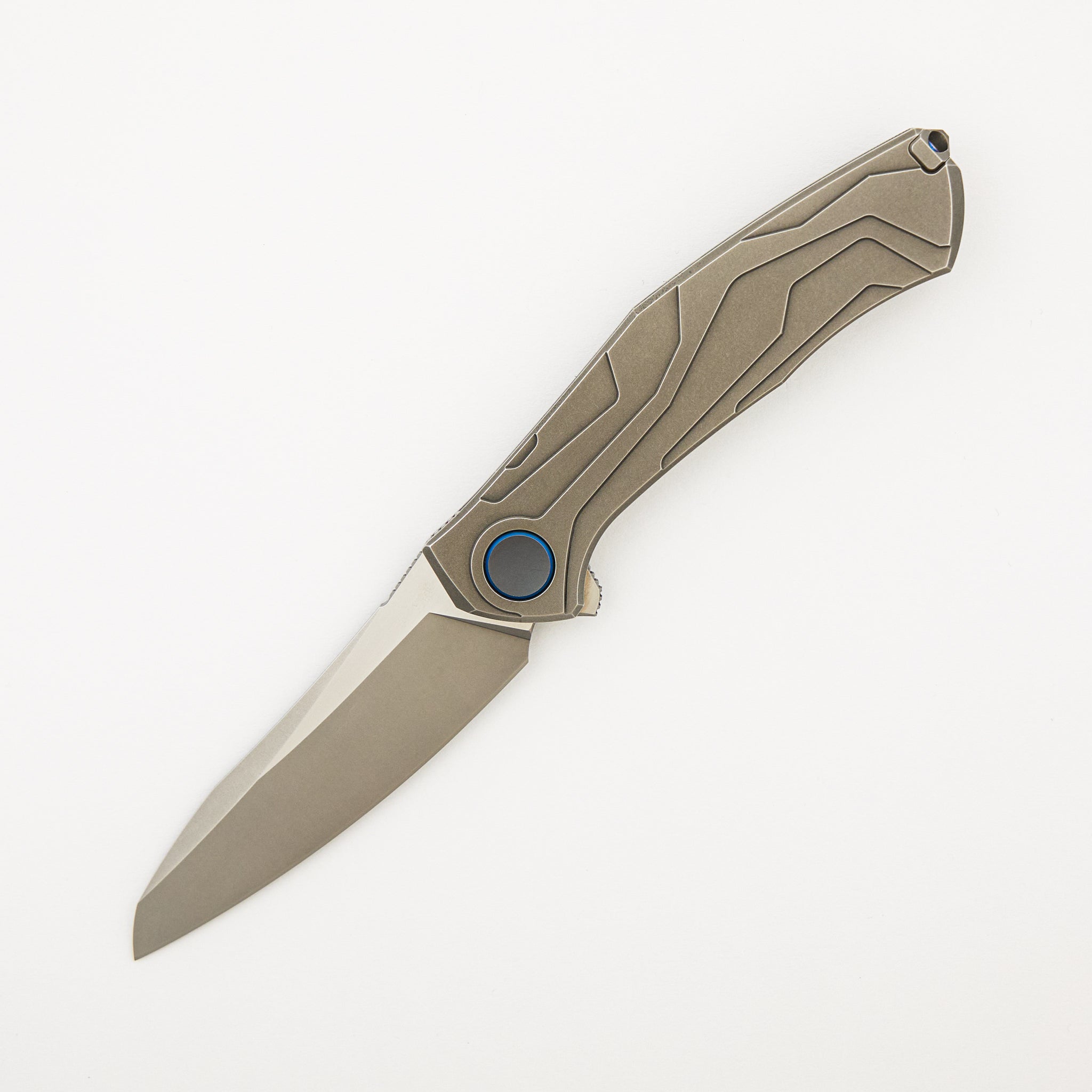 "Limited Edition" Kami Flipper - S110V Blade - Titanium Handle - MRBS (Sinkevich Design)