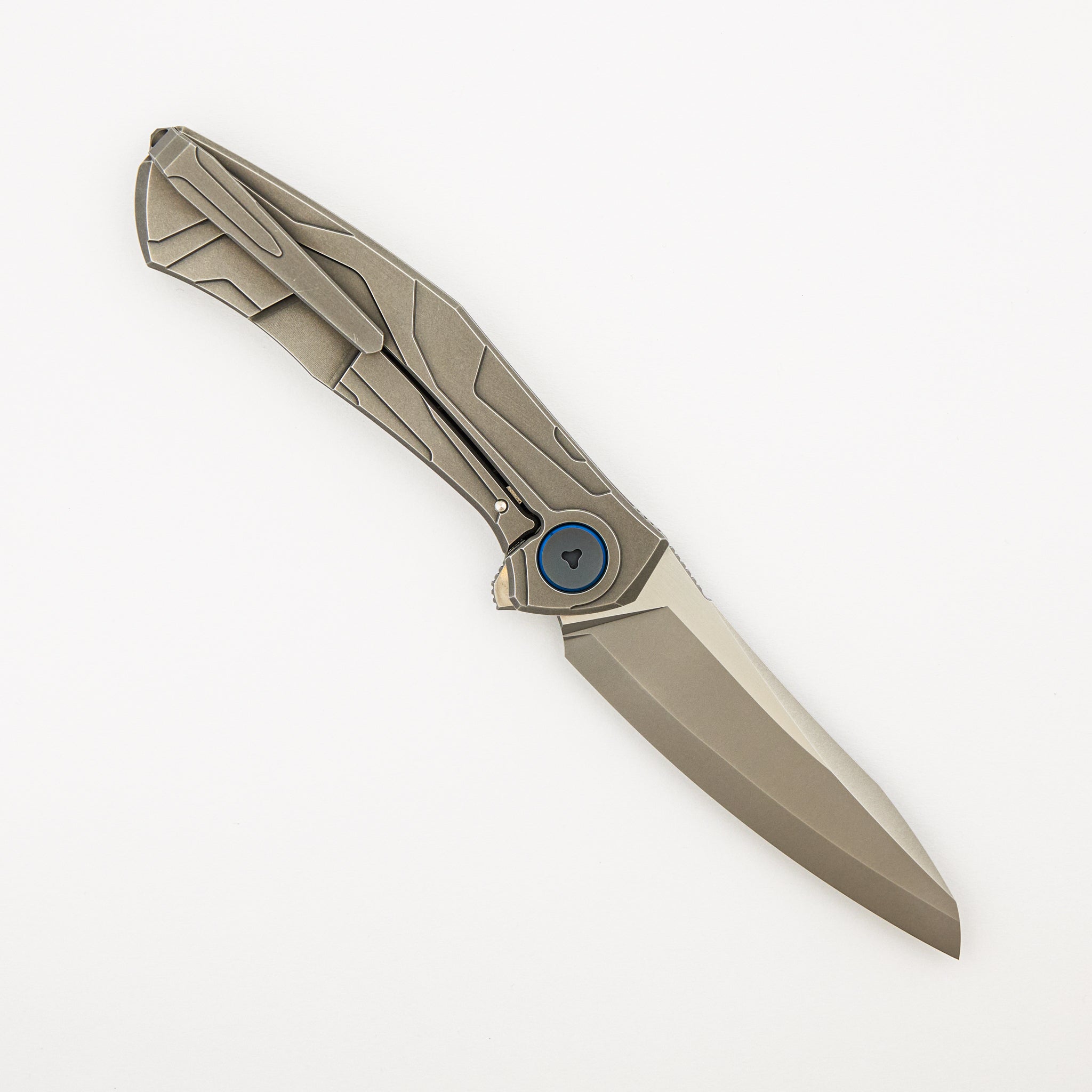 "Limited Edition" Kami Flipper - S110V Blade - Titanium Handle - MRBS (Sinkevich Design)