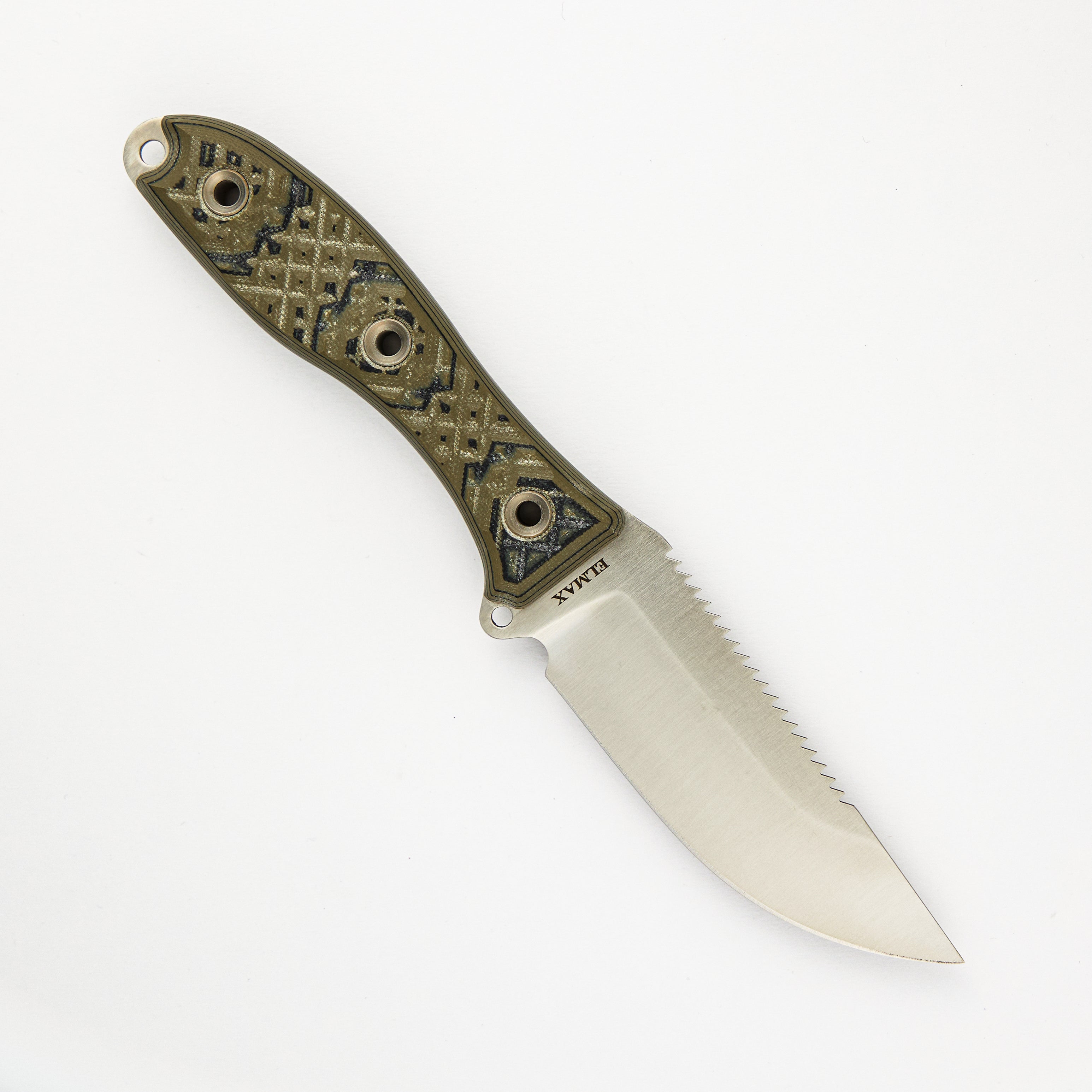 BUSSE COMBAT CRAB SHACK SAWBACK FIXED BLADE