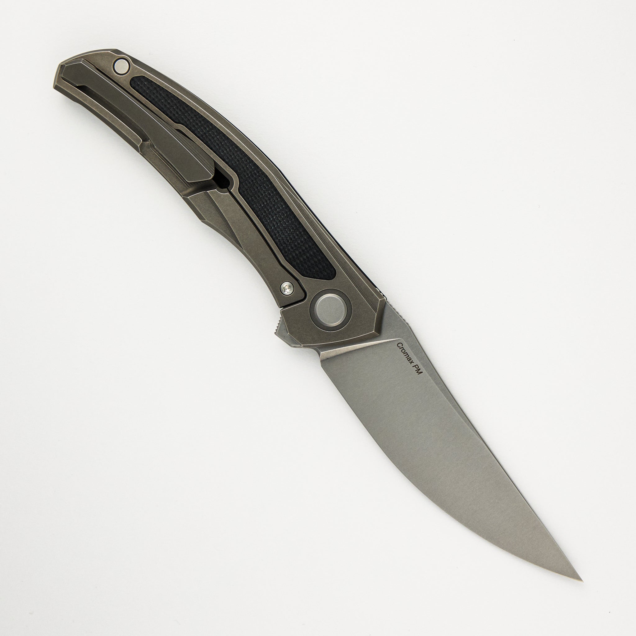 Shirogorov Ursus Quantum - Cromax PM Blade - Black G10 Handle - MRBS