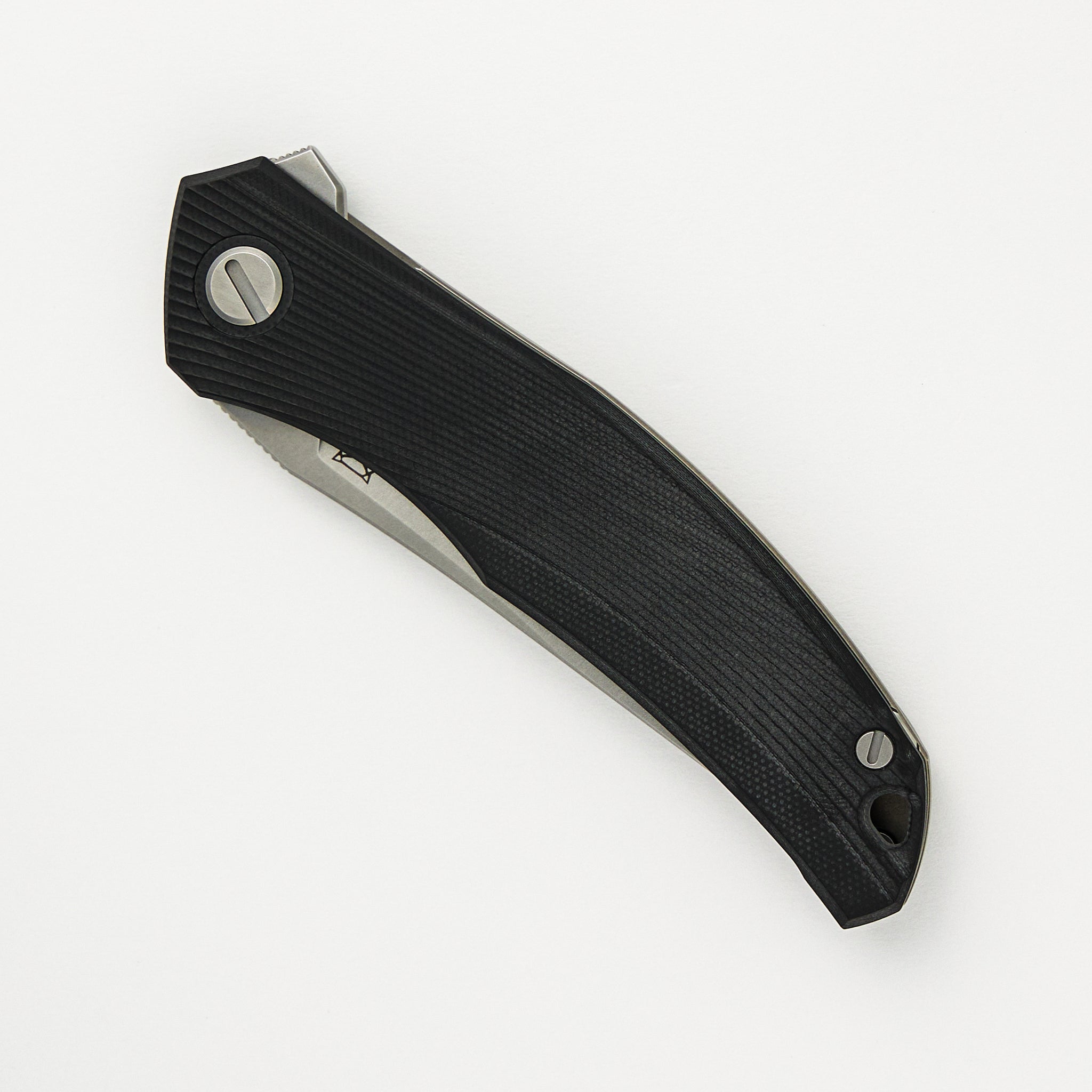 Shirogorov Ursus Quantium - Cromax PM Blade - Black G10 Handle - MRBS