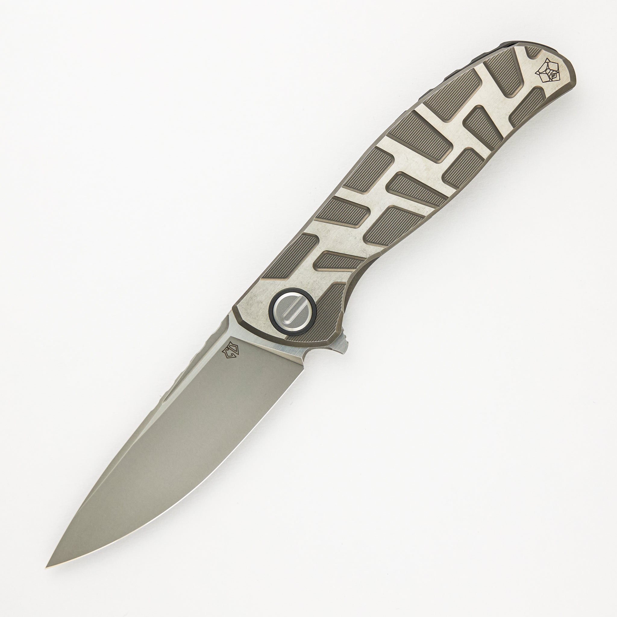 Shirogorov F95T Custom Division - Titanium Handle - M398 Blade - SRRBS