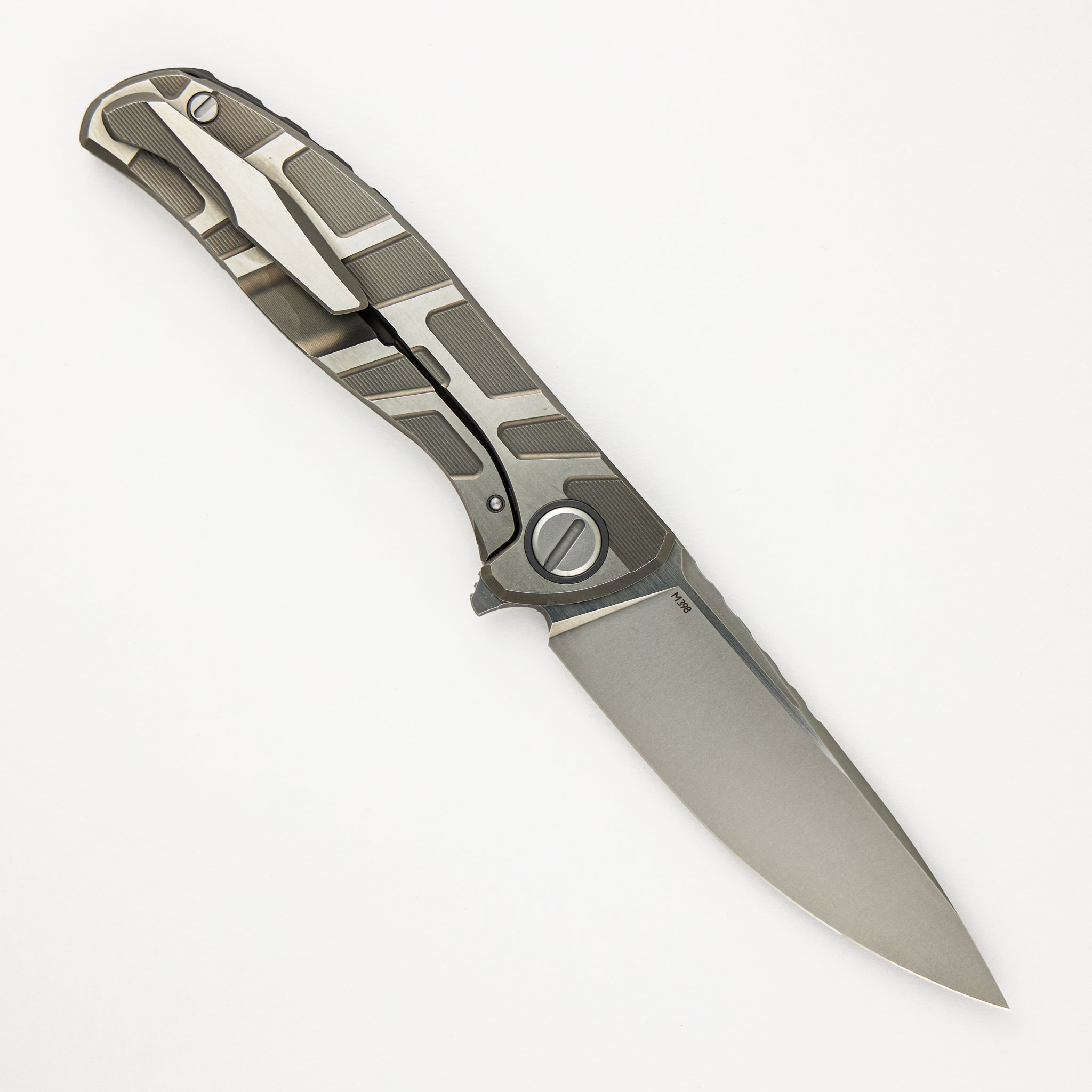 Shirogorov F95T Custom Division - Titanium Handle - M398 Blade - SRRBS