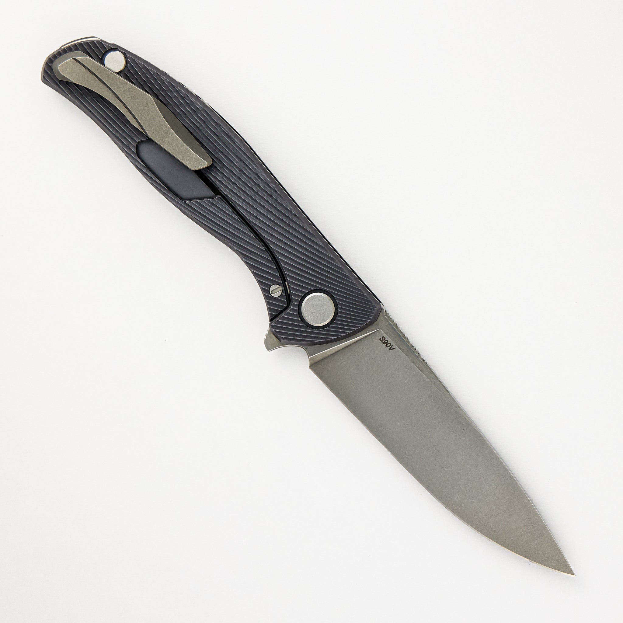 Shirogorov Custom Division Hati - Carbon Fiber Handle - S90V Blade - RBS