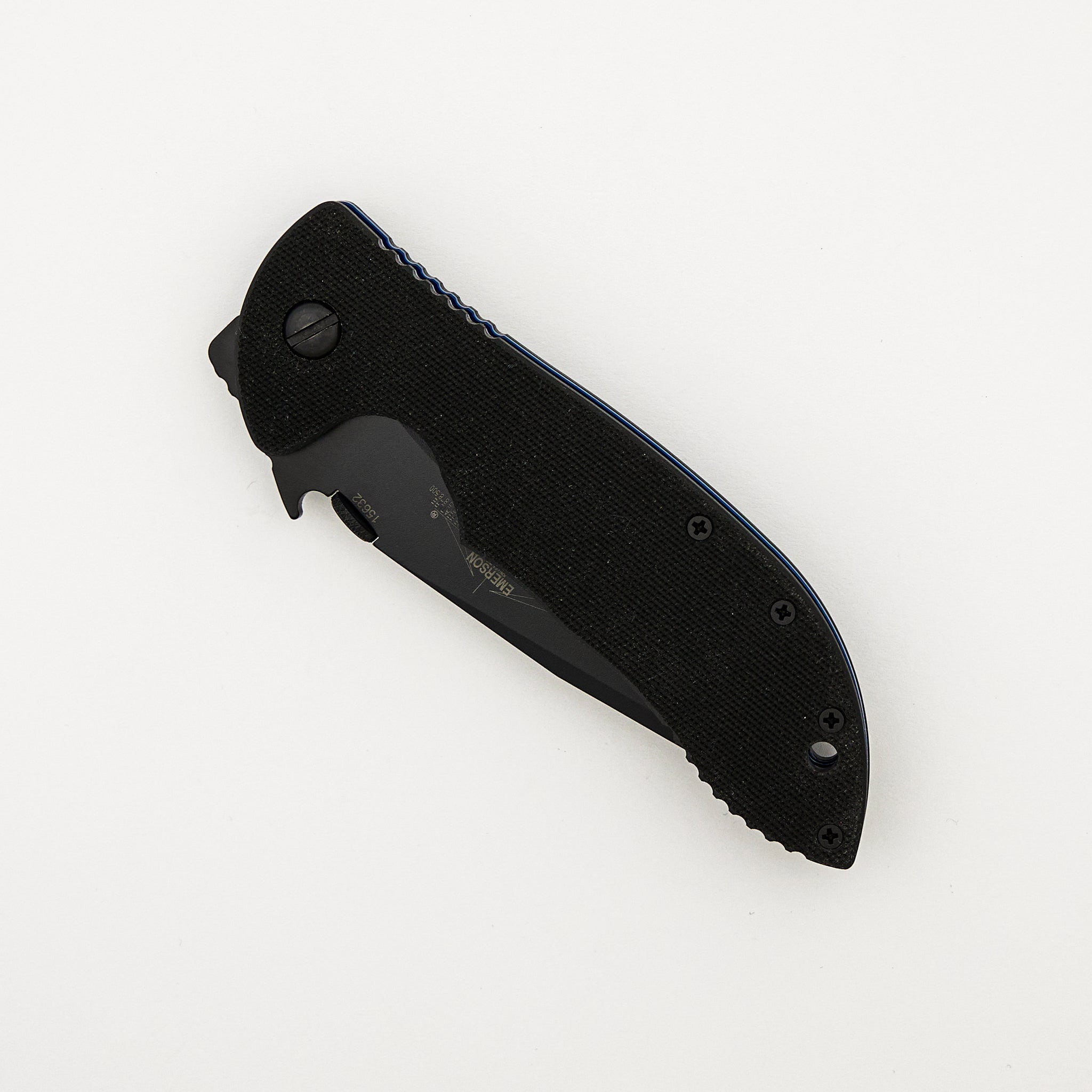Blue Line Commander Serrated