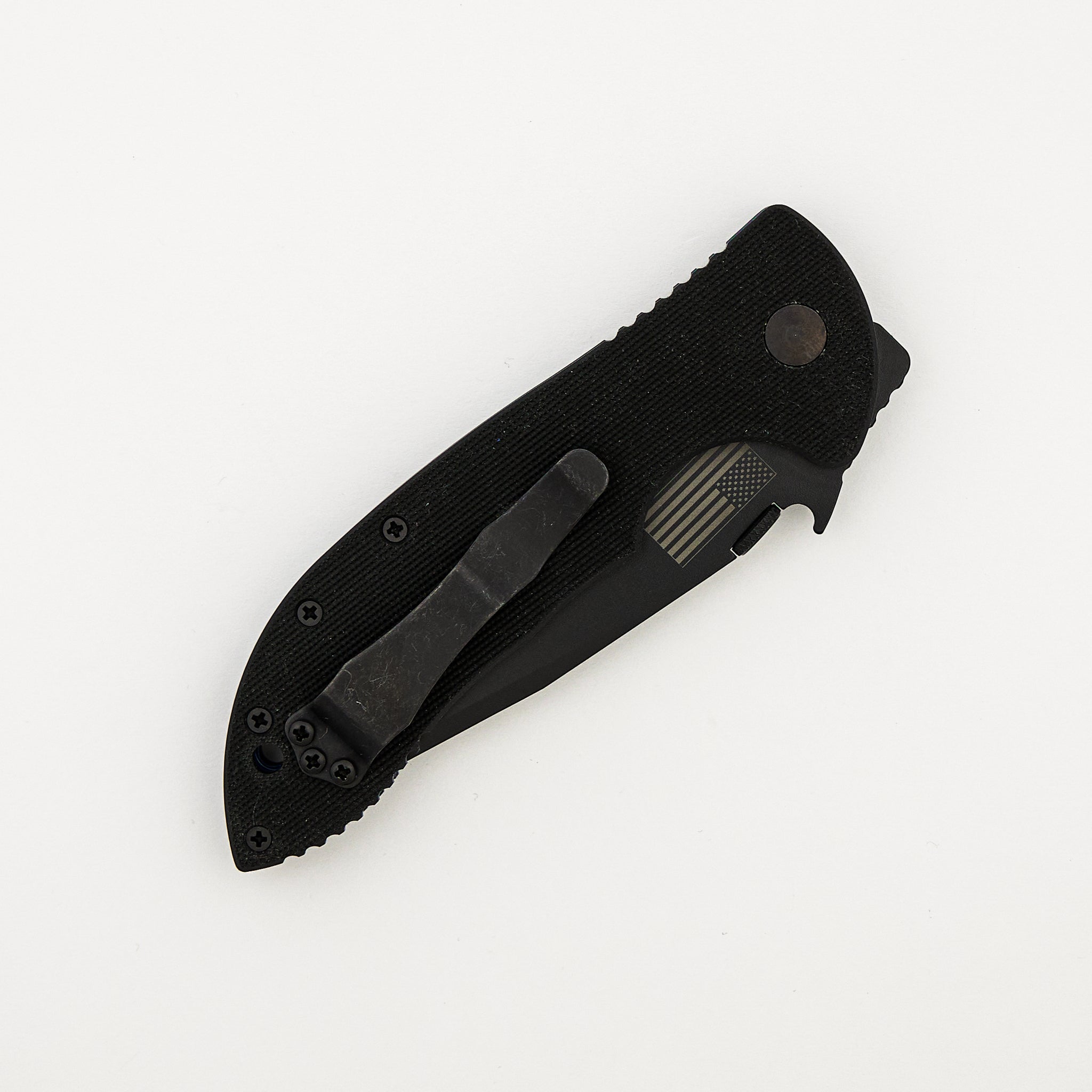 Blue Line Commander Serrated