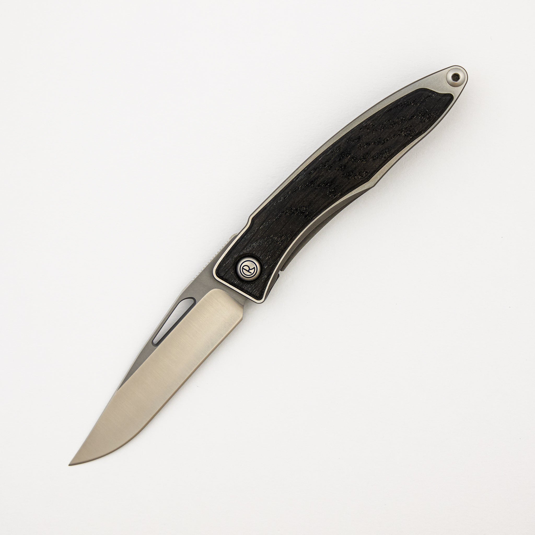 Mnandi - Bog Oak Inlays - CPM S45VN Blade