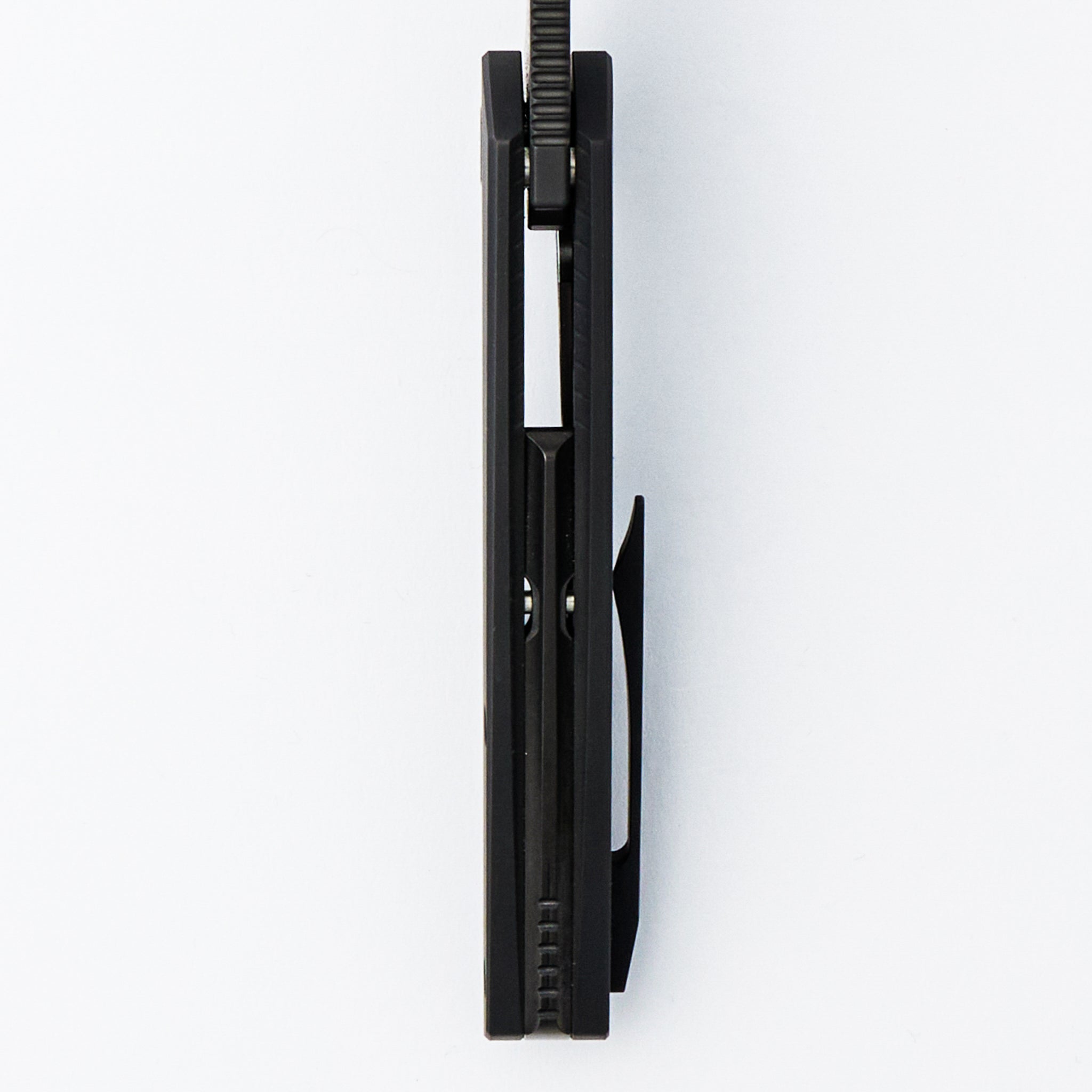 Mini Goblin - Smooth DLC Titanium Handle - DLC Hardware - Matte DLC M390 Blade