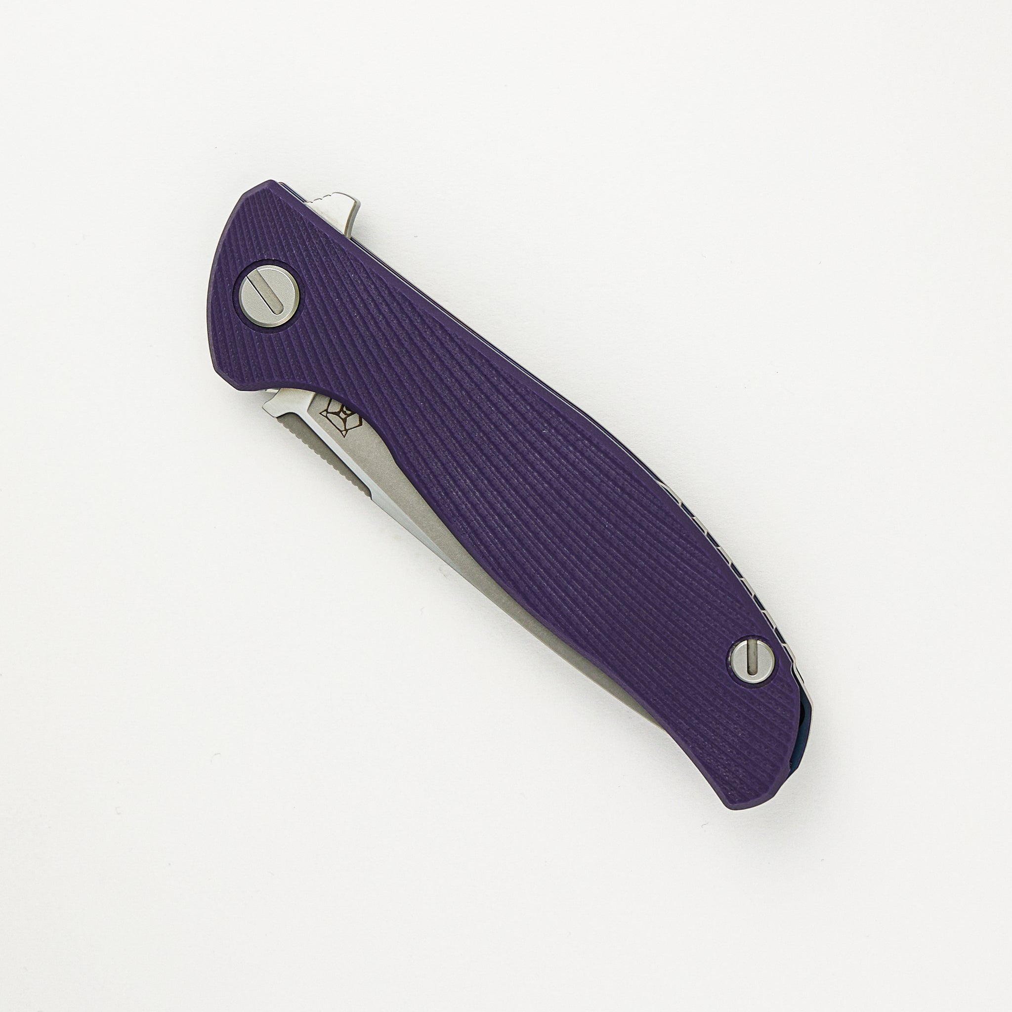 Shirogorov Hati TS - M390 Blade - Titanium/Purple G10 Handle - MRBS