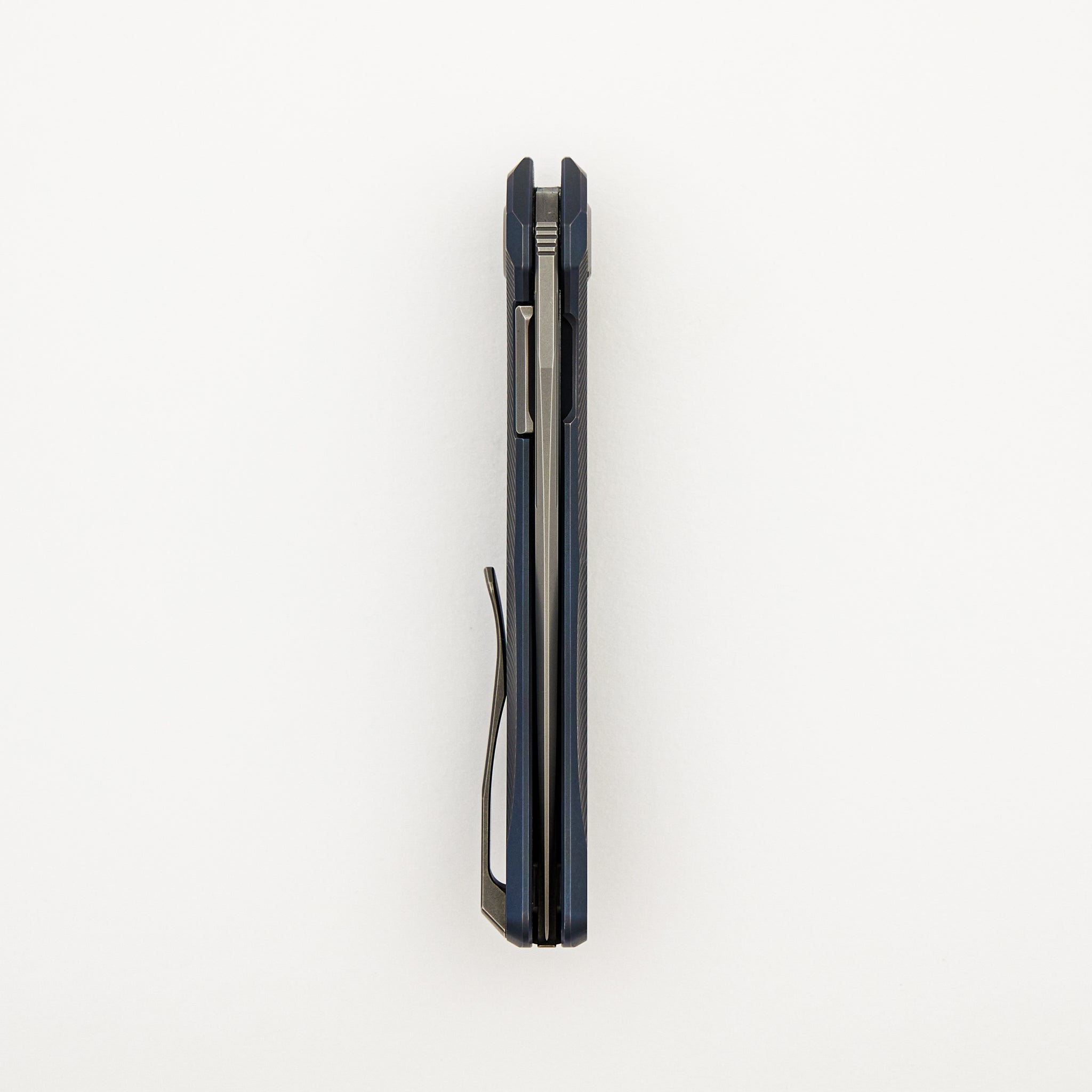 Stellar – Blue Titanium Handle – M390 Blade – MRBS