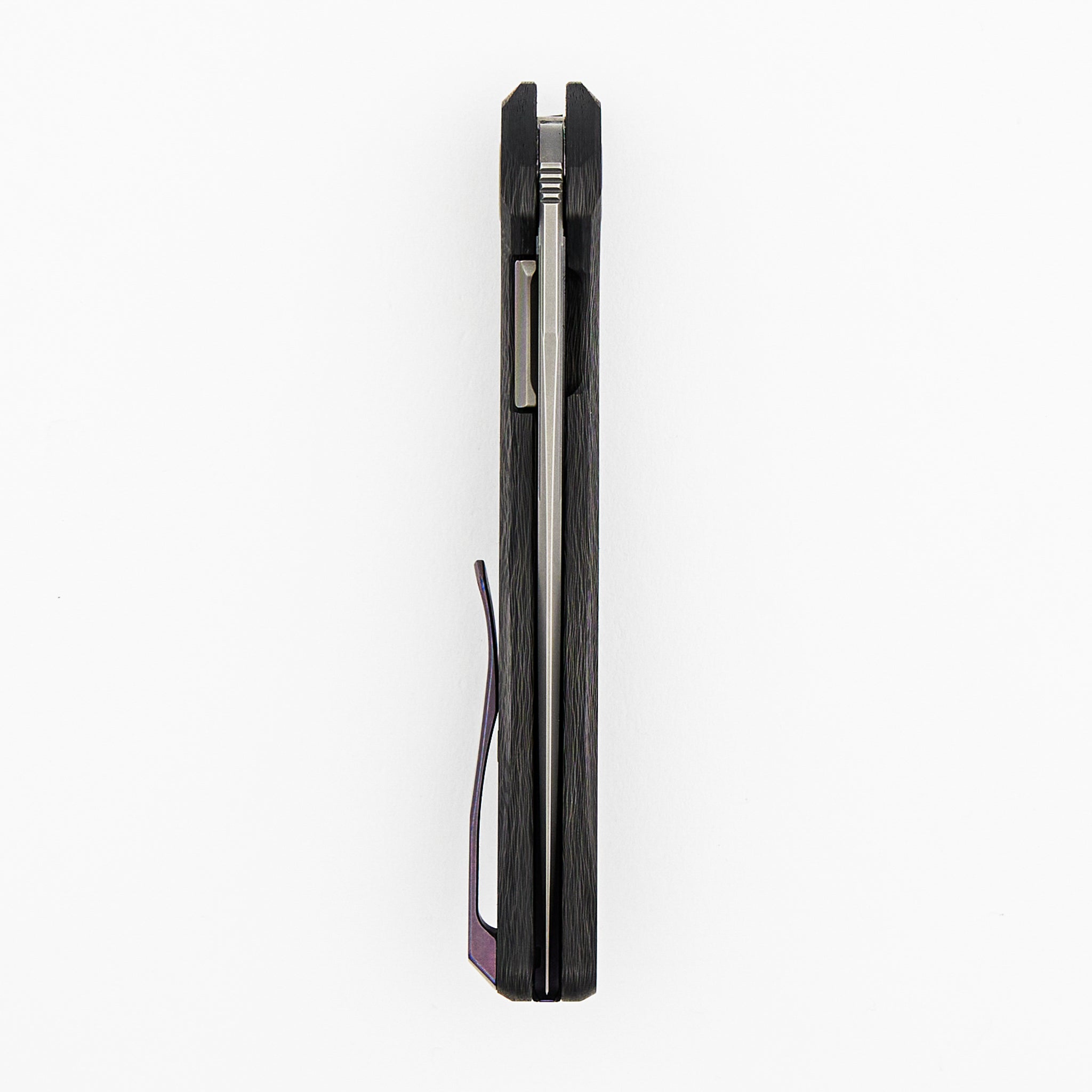 Stellar CF First Production – Purple Carbon Fiber Handle – MagnaCut Blade – MRBS