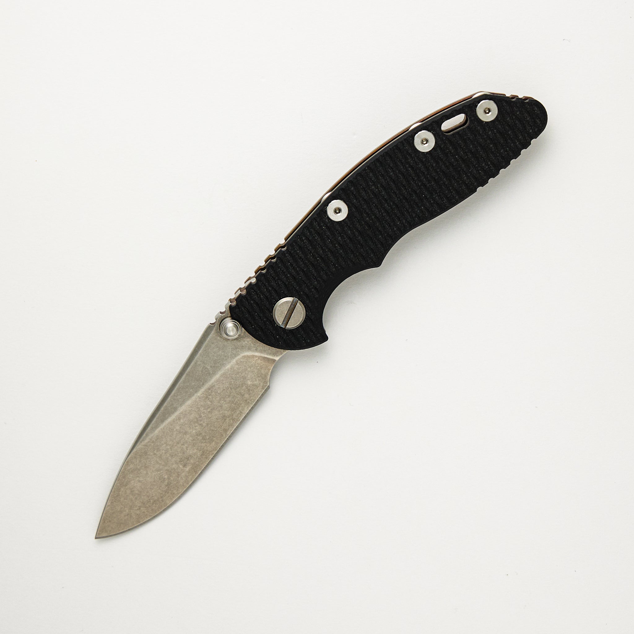 XM-18 3.0" - Non Flipper - Spearpoint S35VN Blade - Black G10 Handle