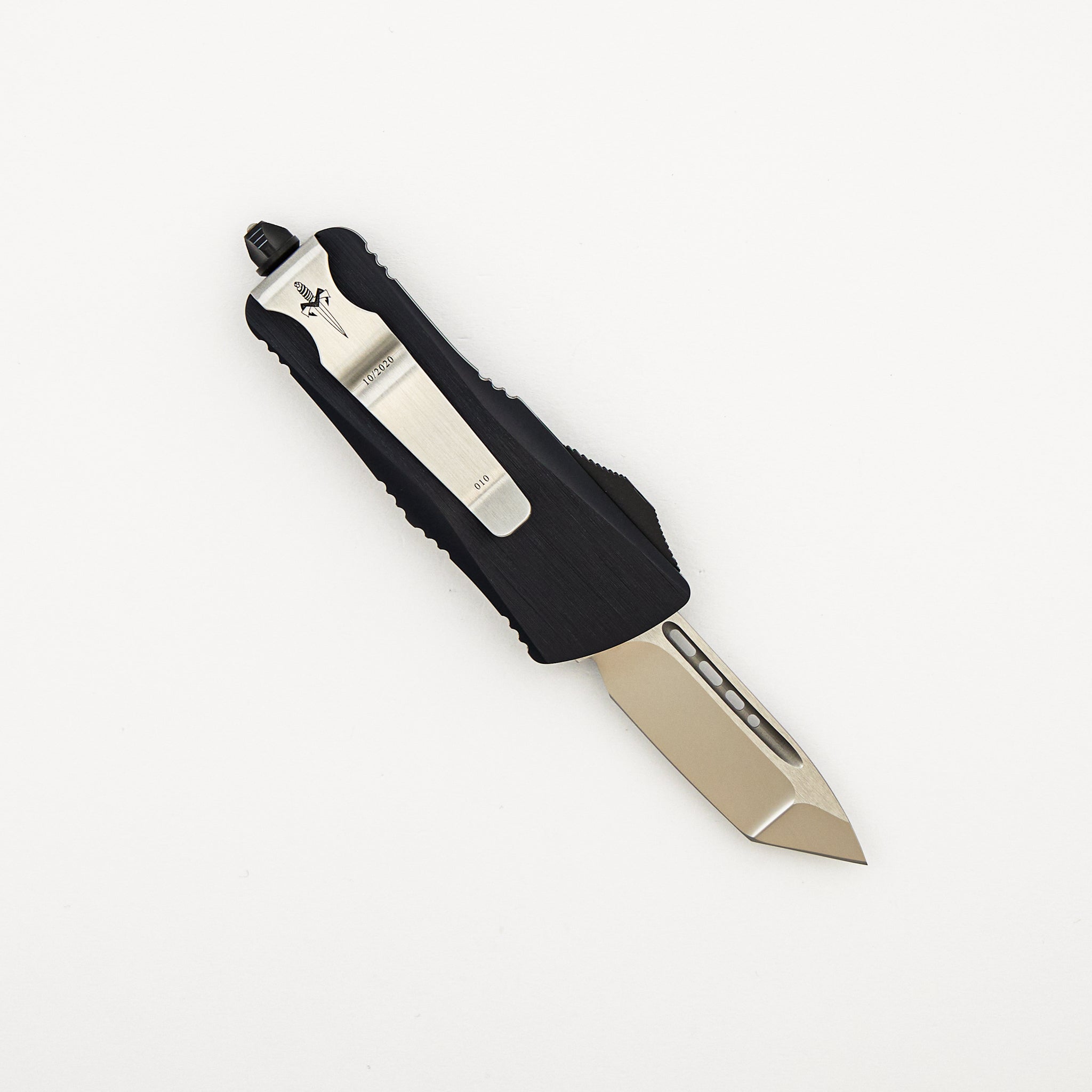 Marfione Custom Knives Troodon Mini T/E Mirror Polish Star Grind S/N 010