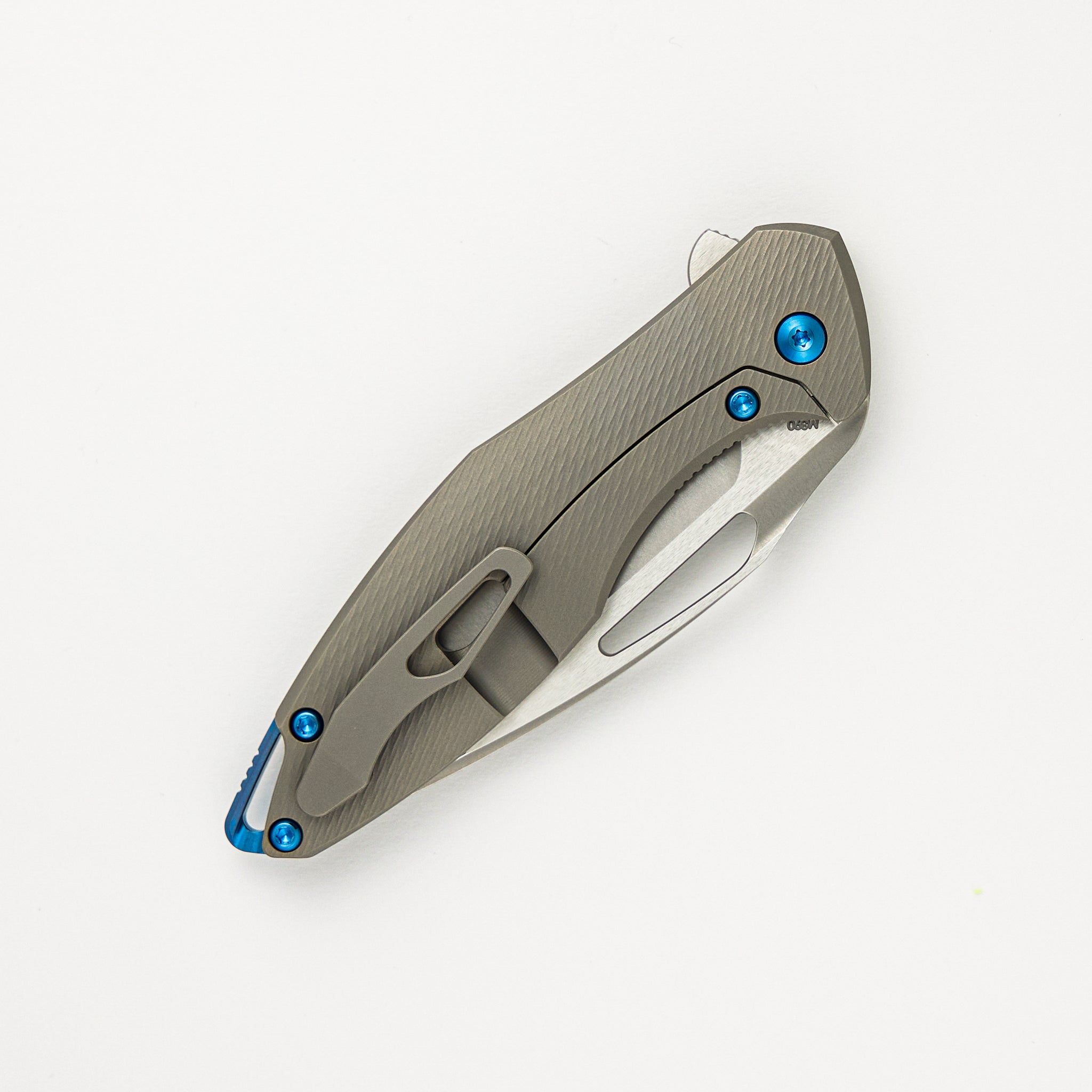 Mini Arius - Corda Pattern - Titanium Handle - M390 Blade