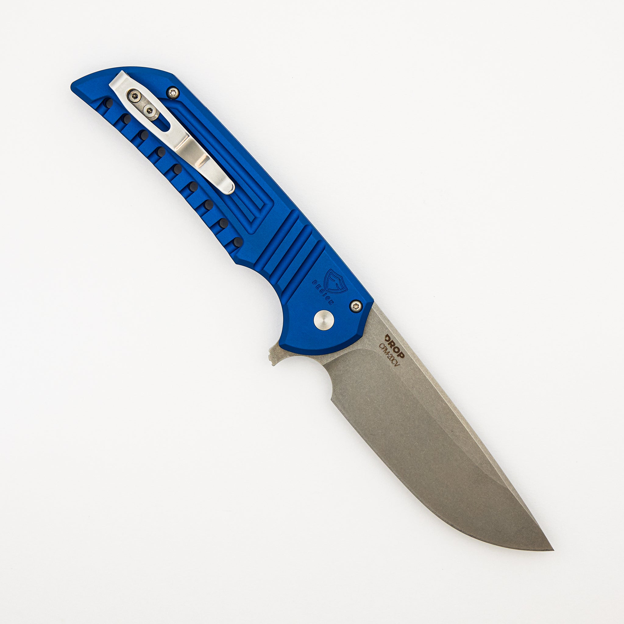 Mordax - Drop Exclusive - Blue Handle - CPM-20CV Blade