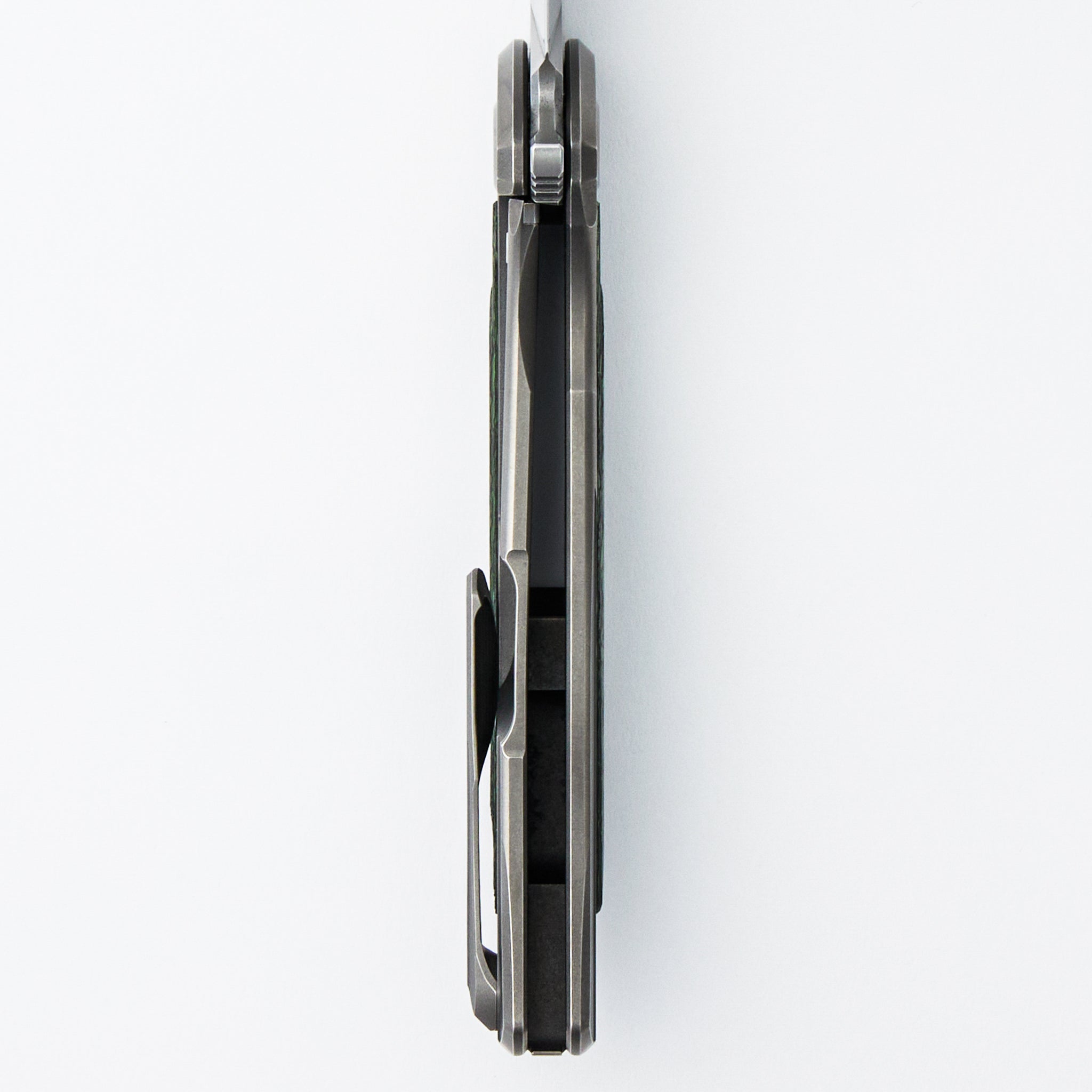 F95R NL - M390 Blade - Titanium Handle - Jungle Wear Carbon Fiber Inlays - MRBS