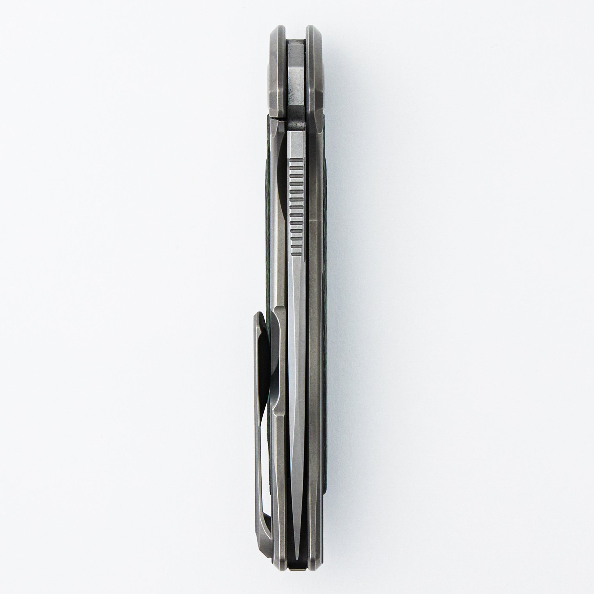 F95R NL - M390 Blade - Titanium Handle - Jungle Wear Carbon Fiber Inlays - MRBS