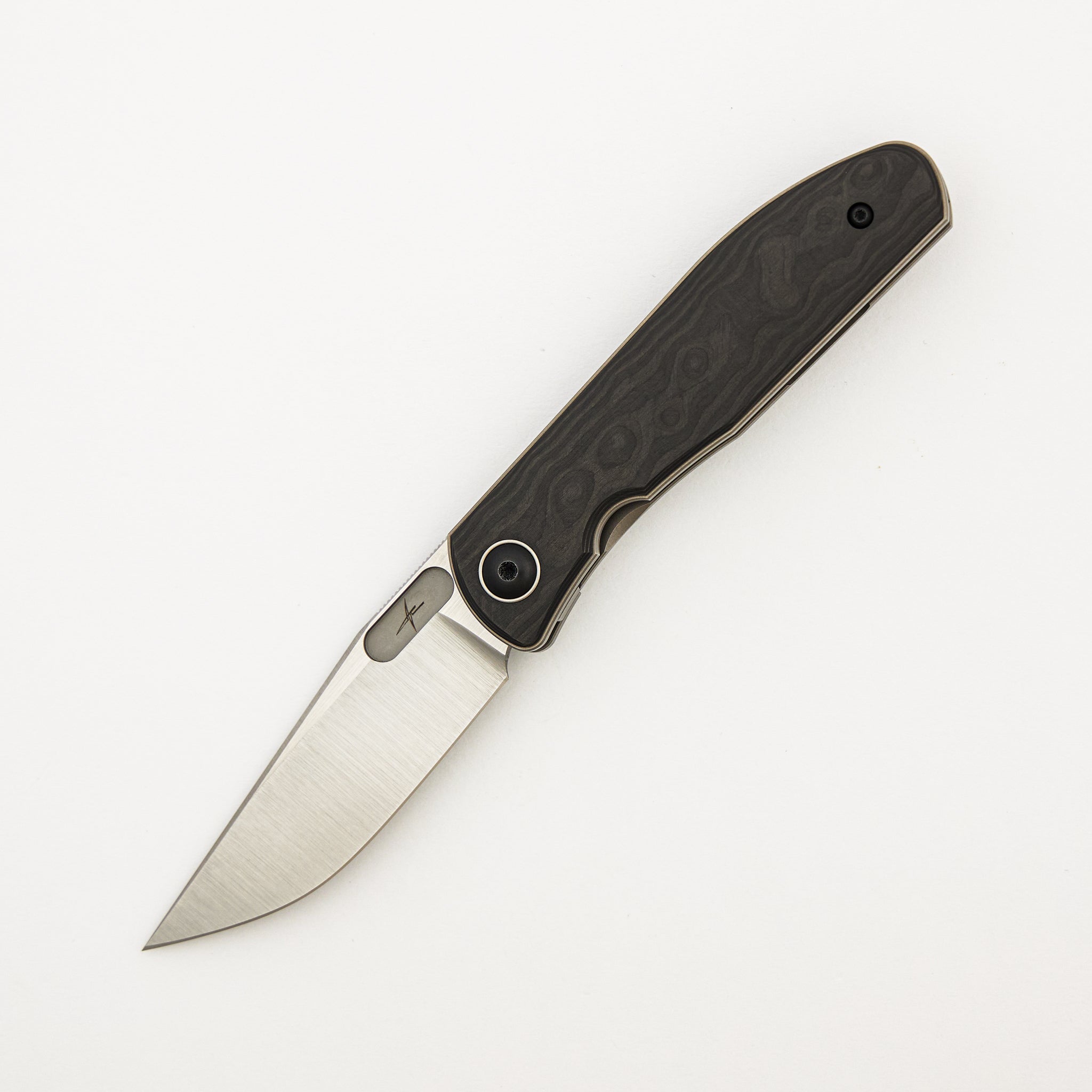Xyro Mini - M390 Blade - Carbon Fiber Handle (Gareth Bull Design)