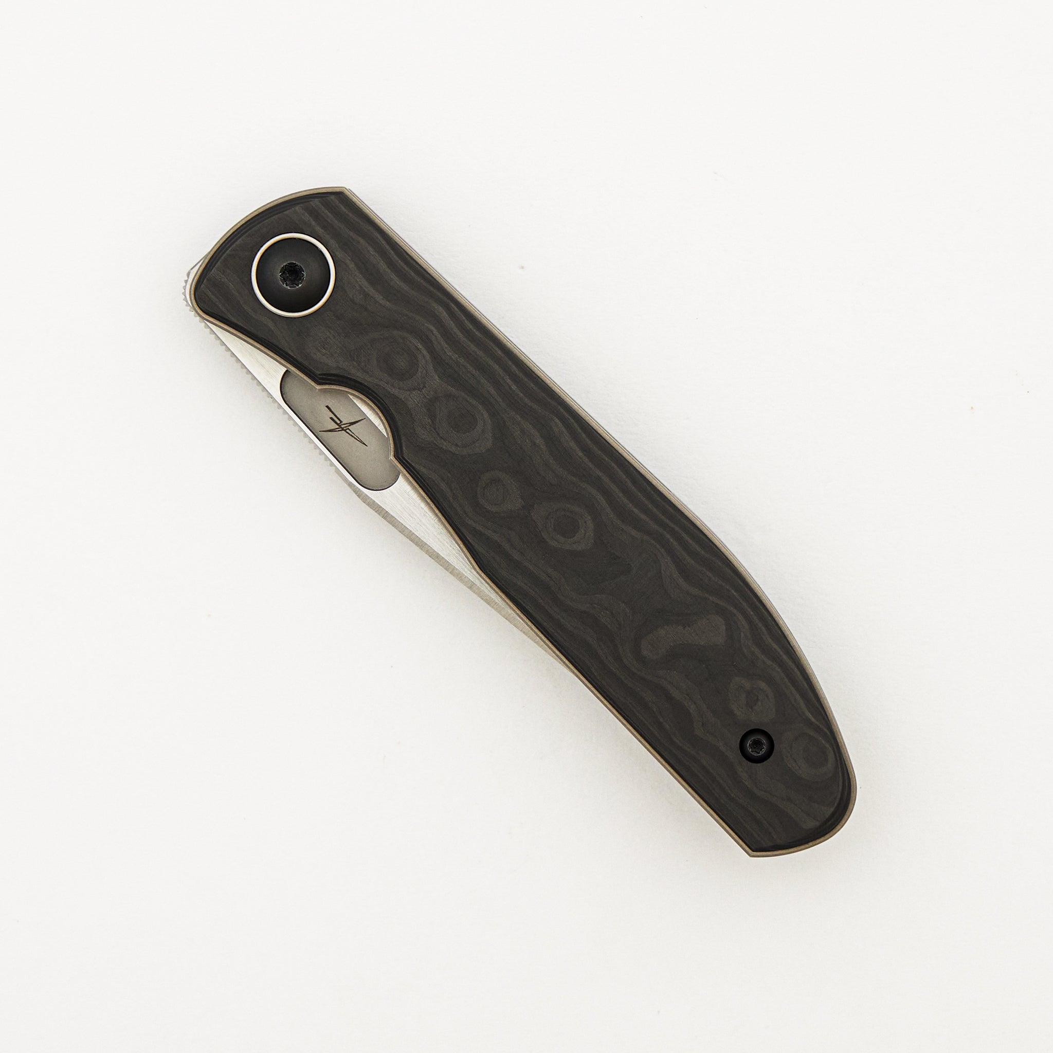 Xyro Mini - M390 Blade - Carbon Fiber Handle (Gareth Bull Design)