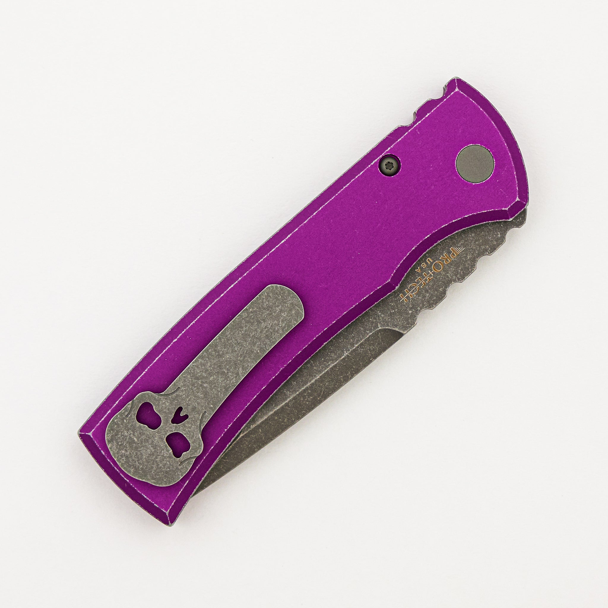 Redencion 229 Auto - Battle Worn Tanto - Purple Aluminum Handle