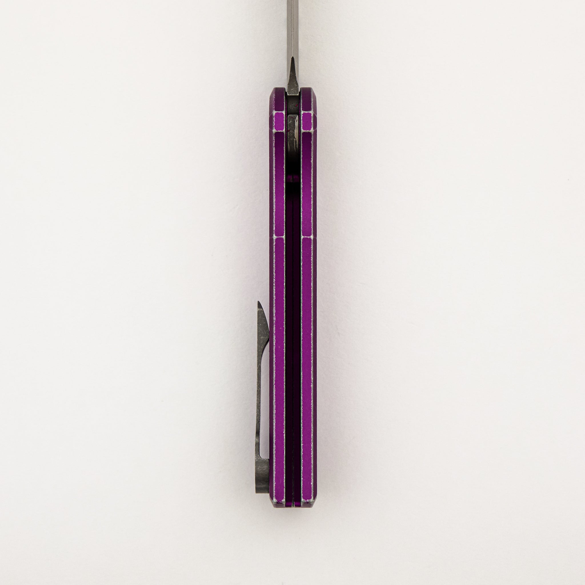 Redencion 229 Auto - Battle Worn Tanto - Purple Aluminum Handle