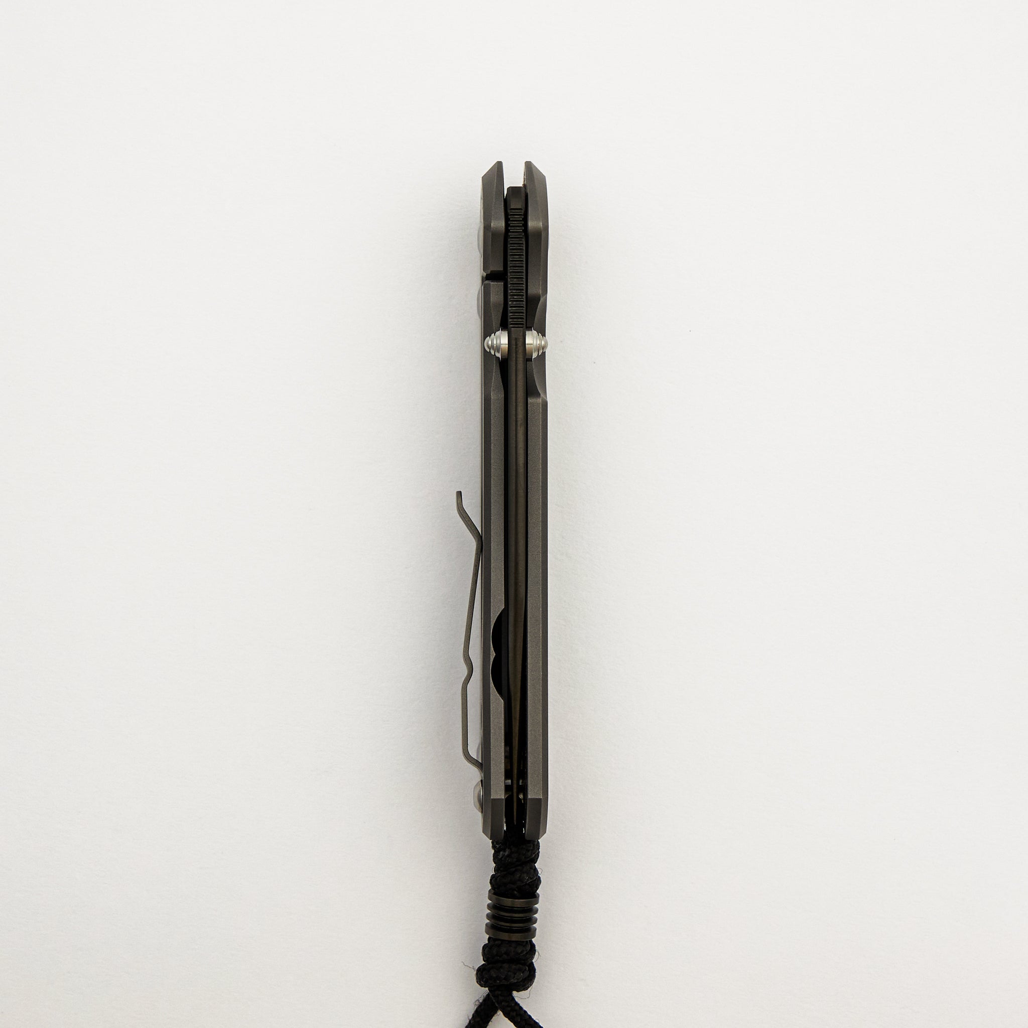 Large Sebenza 31 - DLC Coated Drop Point CPM S45VN - Glass Blasted - Silver Double Lugs