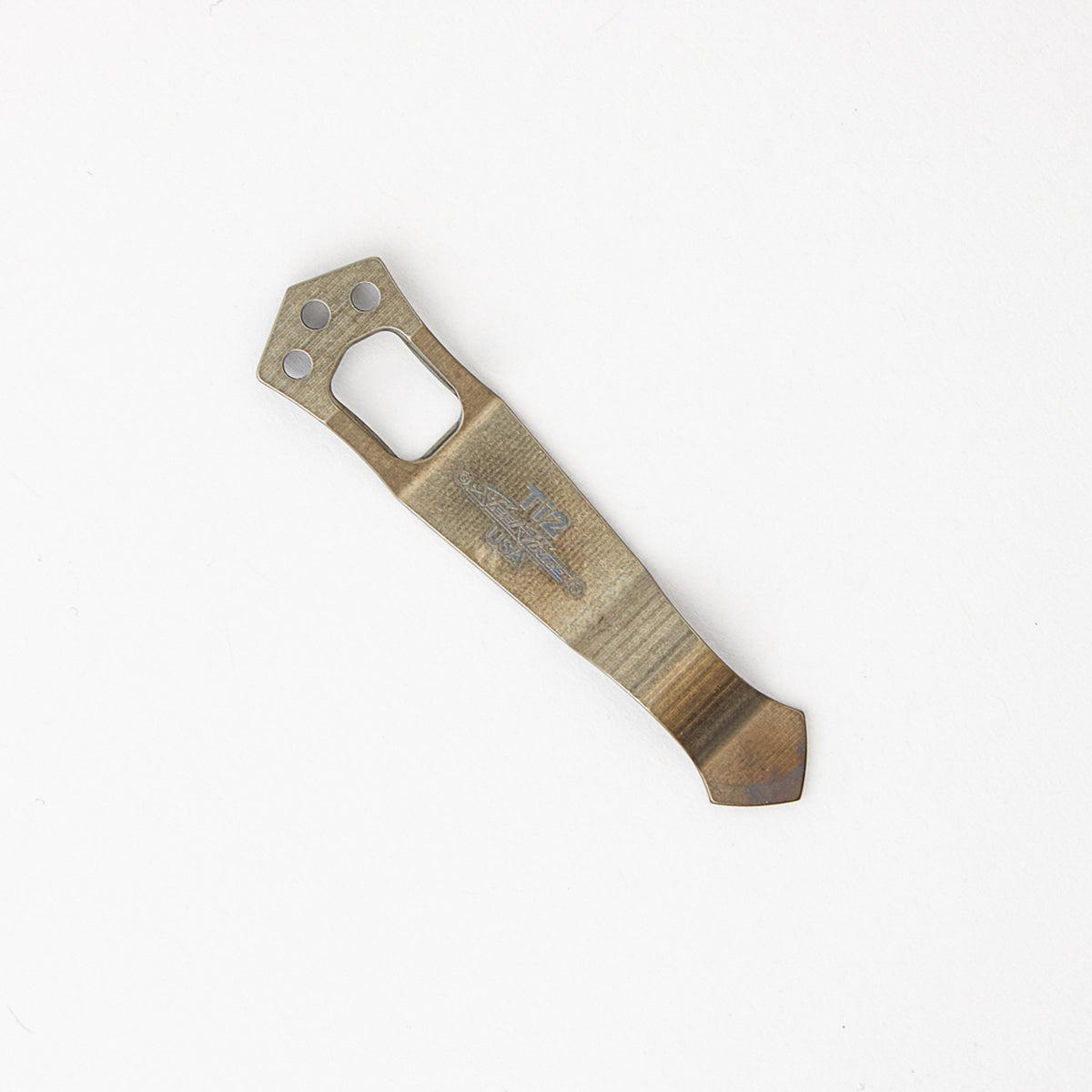 Ti2 Design Collaboration Crusader 3 Hole Pocket Clip
