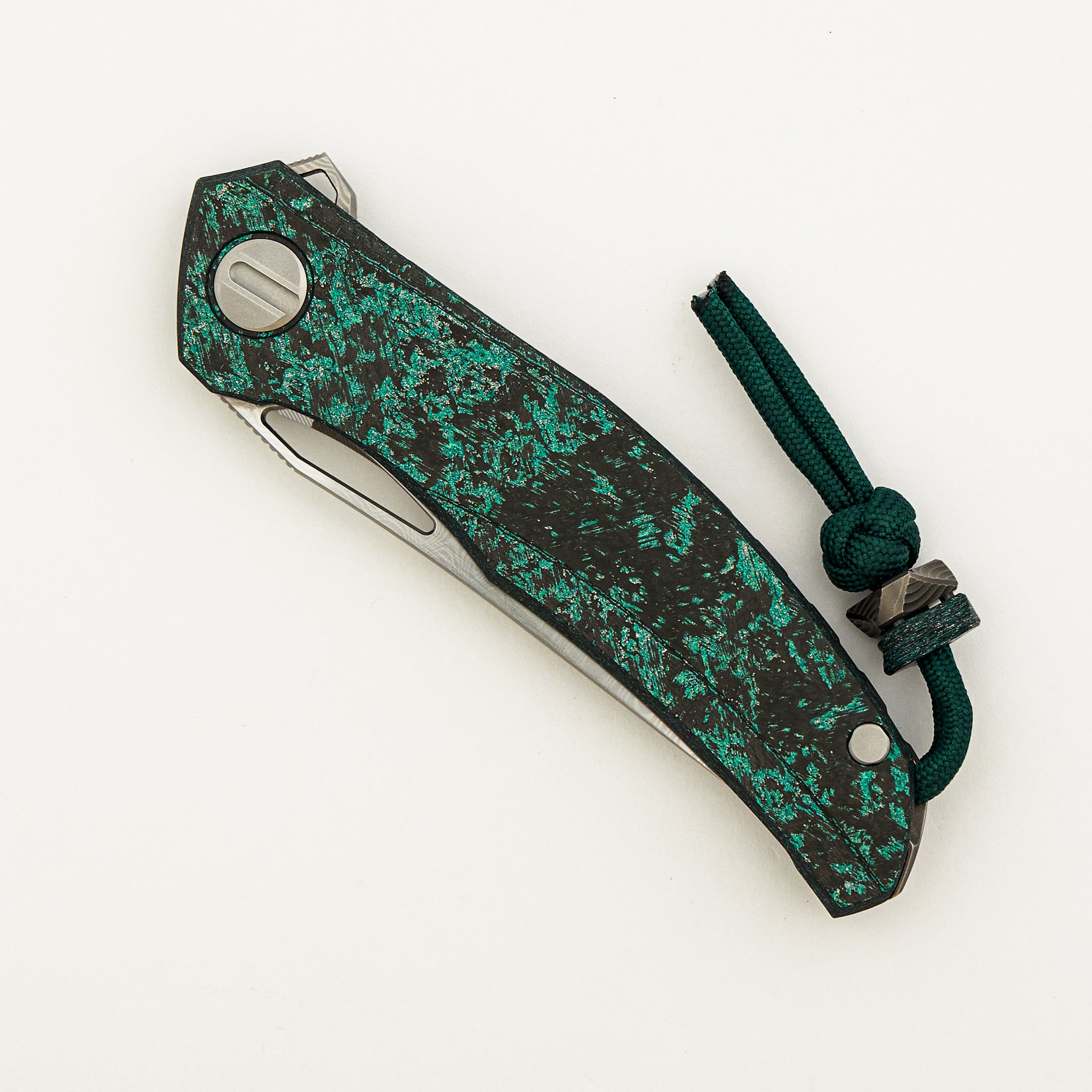 Quantium TKM - Titanium/Teal Magnetic CarboTi Handle - ZDI-E Blade - MRBS