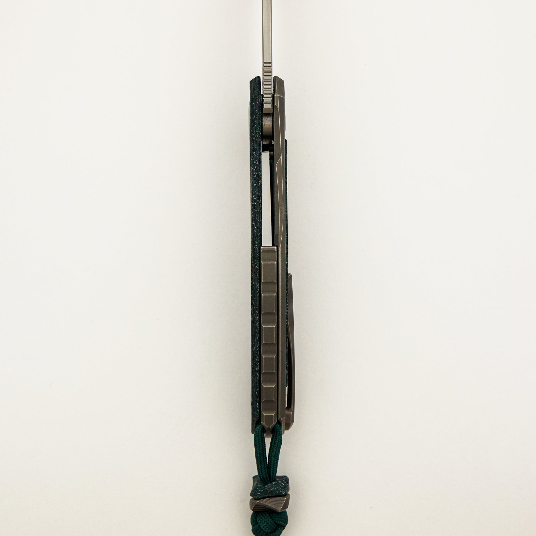 Quantium TKM - Titanium/Teal Magnetic CarboTi Handle - ZDI-E Blade - MRBS