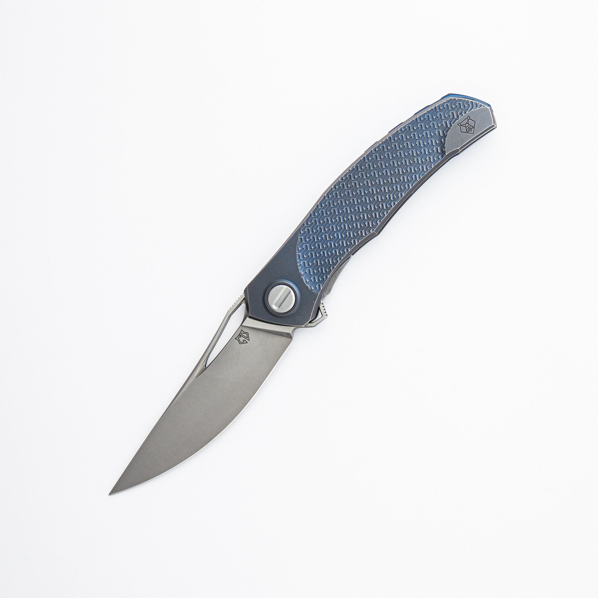 Mini Quantum Custom Division – Titanium Handle – M398 Blade – SRRBS