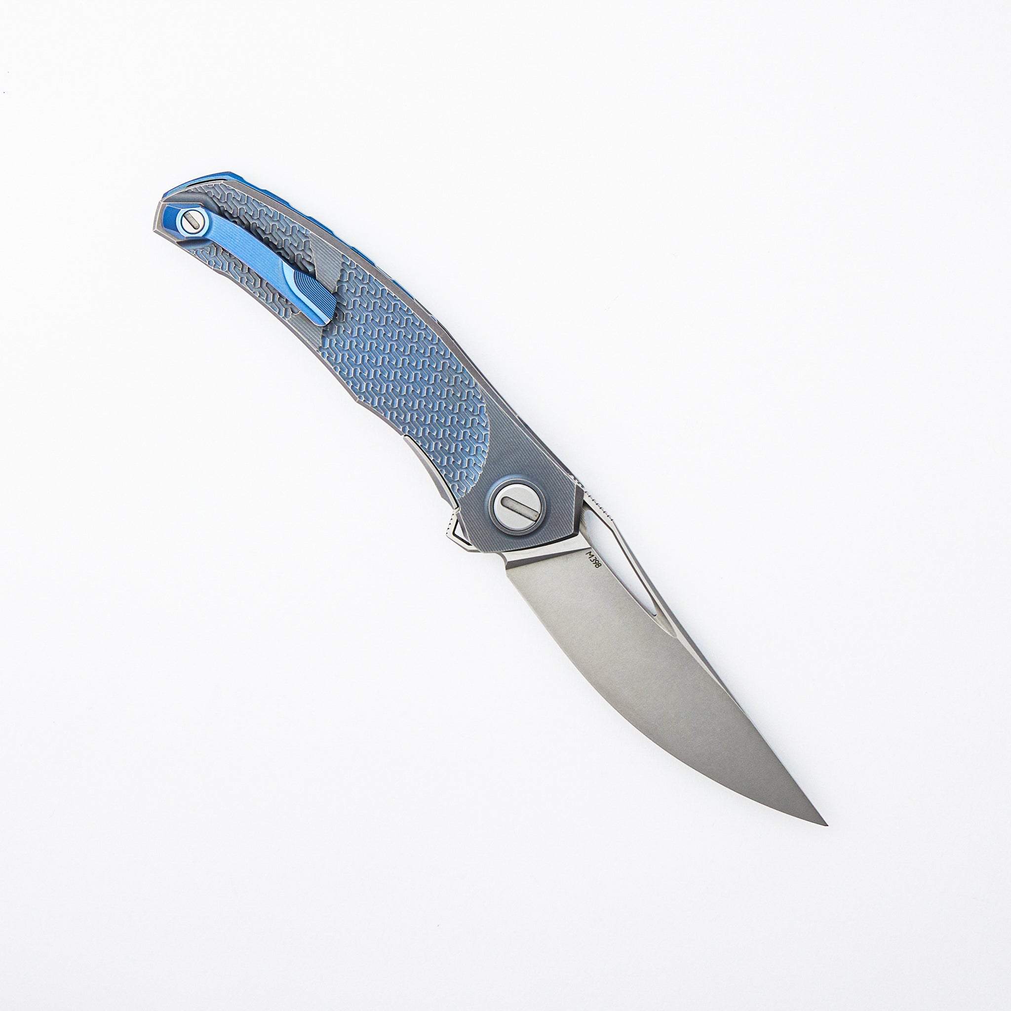 Mini Quantum Custom Division – Titanium Handle – M398 Blade – SRRBS