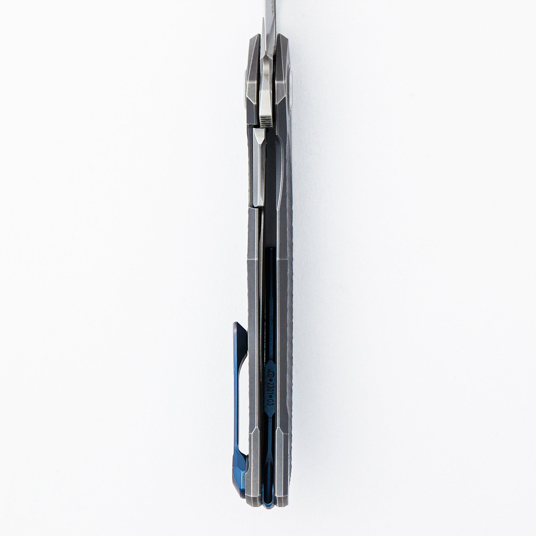 Mini Quantum Custom Division – Titanium Handle – M398 Blade – SRRBS