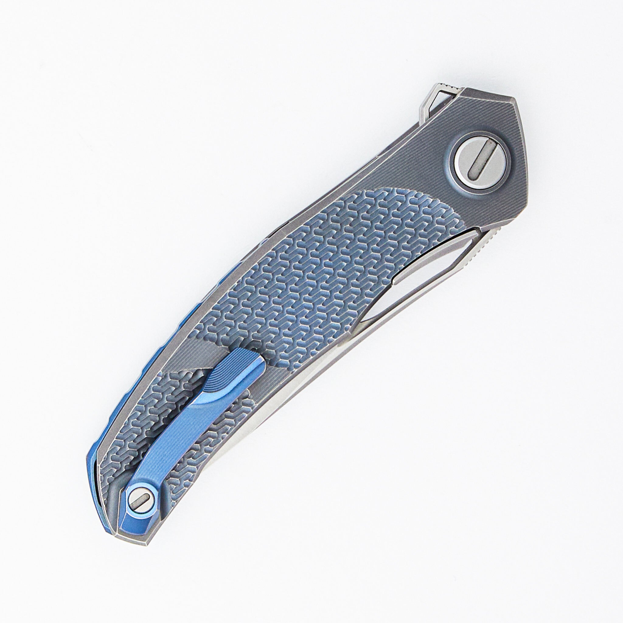 Mini Quantum Custom Division – Titanium Handle – M398 Blade – SRRBS
