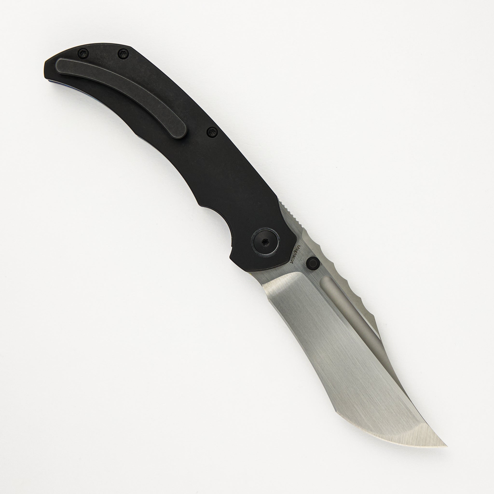 Merriken Knives Mini Ultimatum - ZircuTi/Ti Black PVD Handle - Magnacut Blade