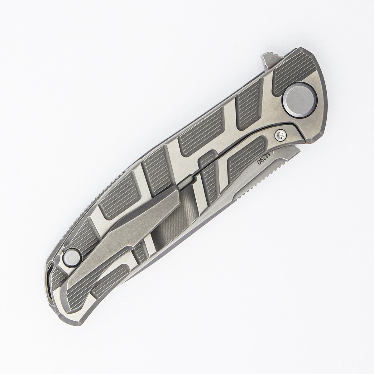 F95 T Pattern Gen. 4 - Titanium Handle - M390 Blade - MRBS
