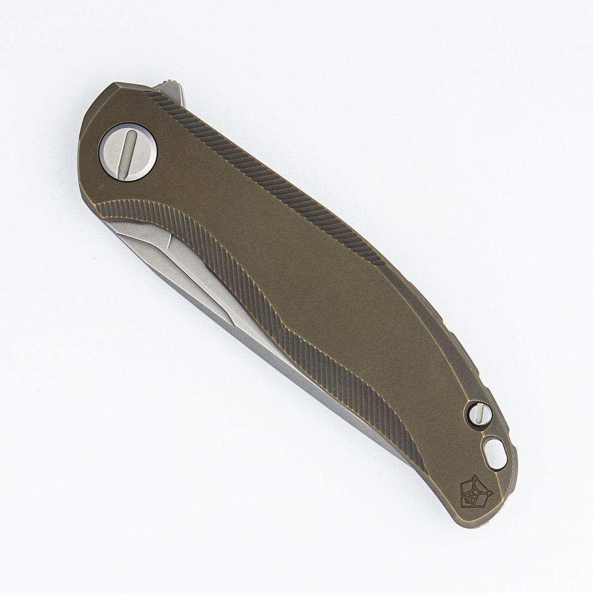 Stellar – Bronze Titanium Handle – M390 Blade – MRBS