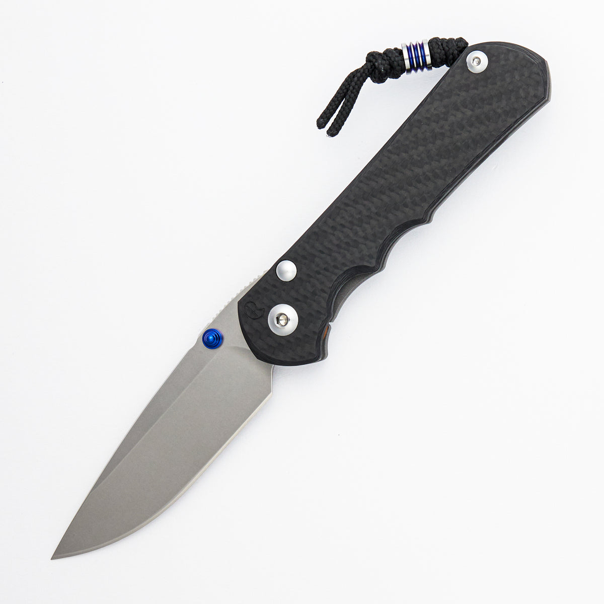 Large Inkosi - Carbon Fiber Front - Drop Point CPM MagnaCut Blade