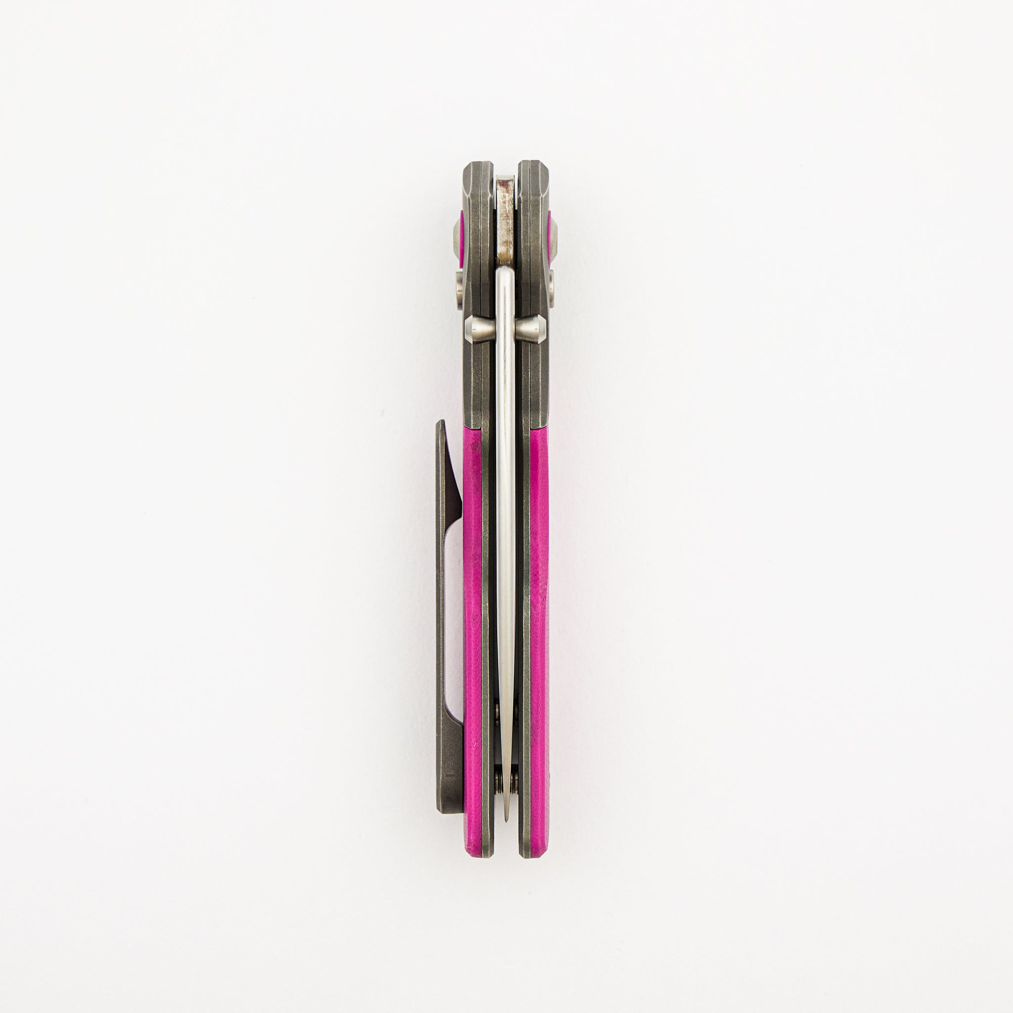 MK 3 - Medium - Barlock - MagnaCut Blade - Pink G10/Titanium Handle